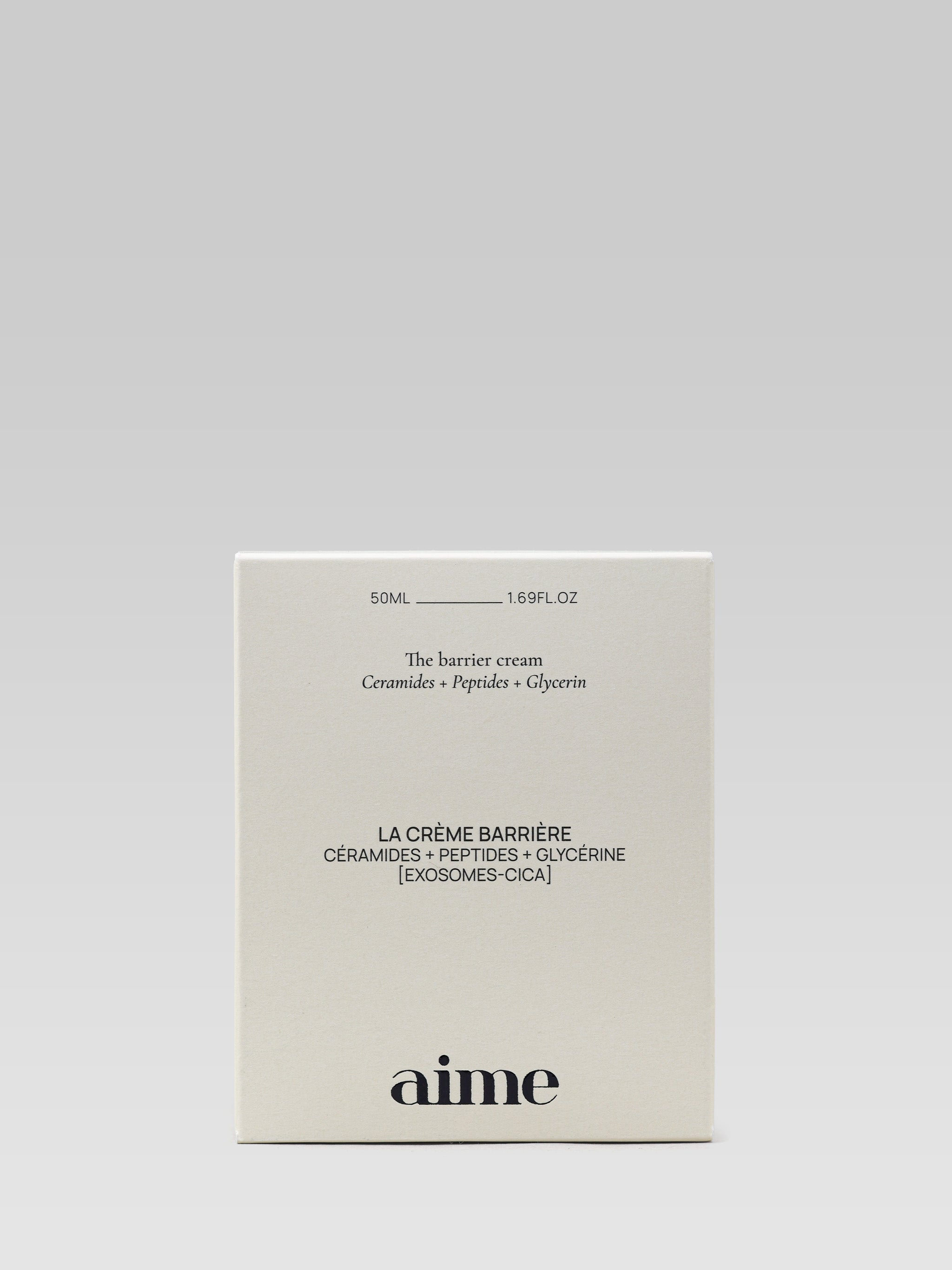 AIME The Barrier Cream packaging