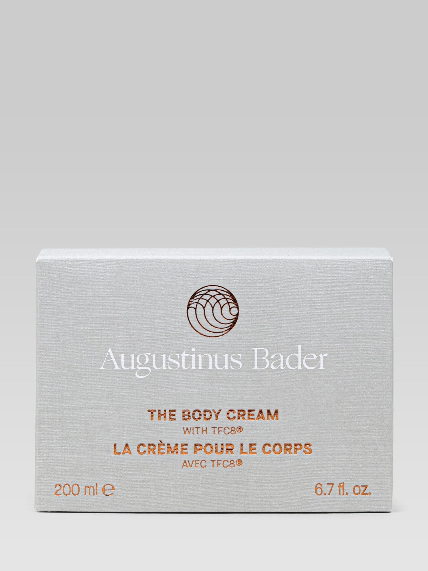 AUGUSTINUS BADER The Body Cream 200 ml packaging