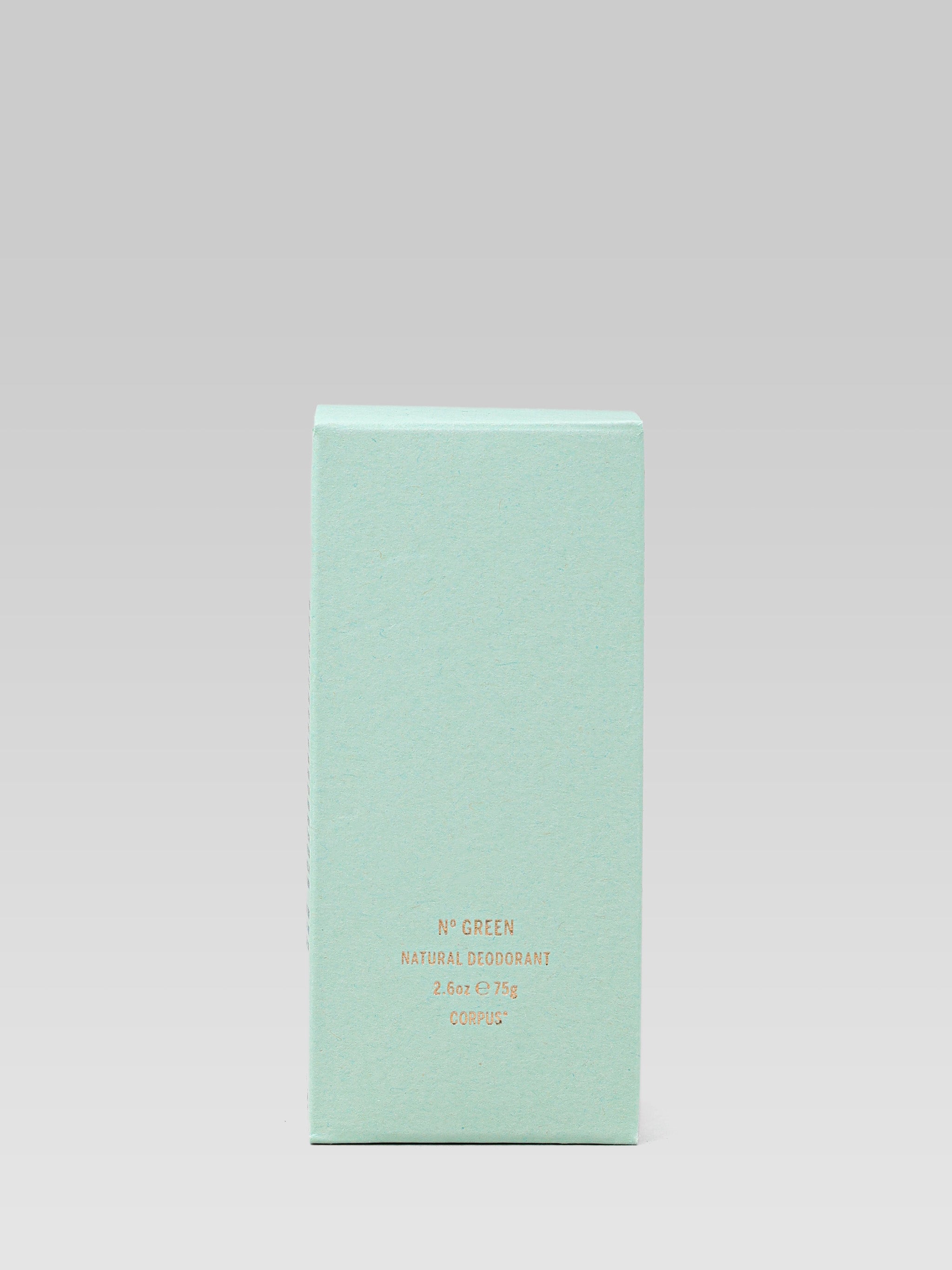 Corpus Deodorant NGreen Vert product packaging