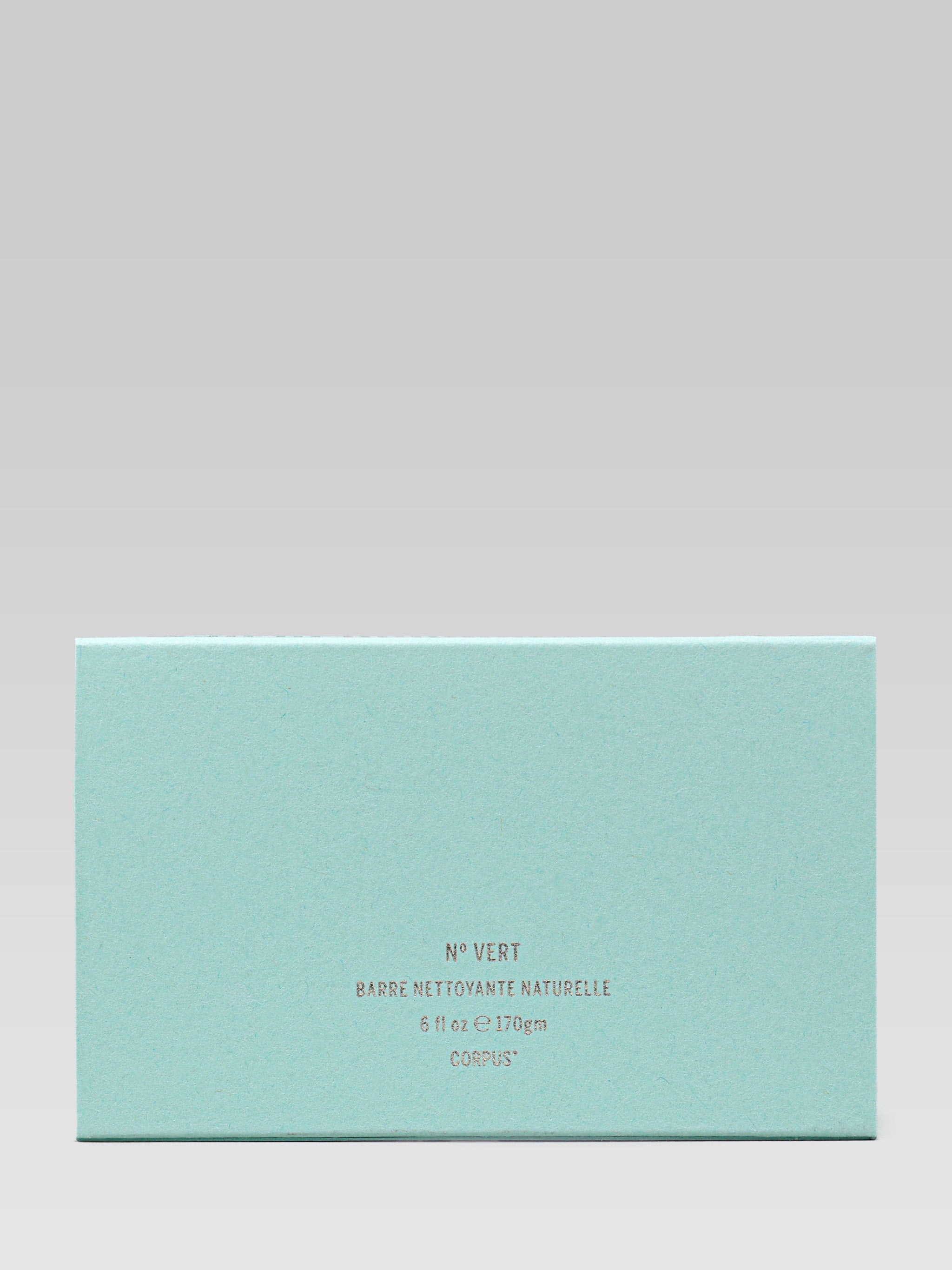 CORPUS Cleansing Bar Nº Green packaging