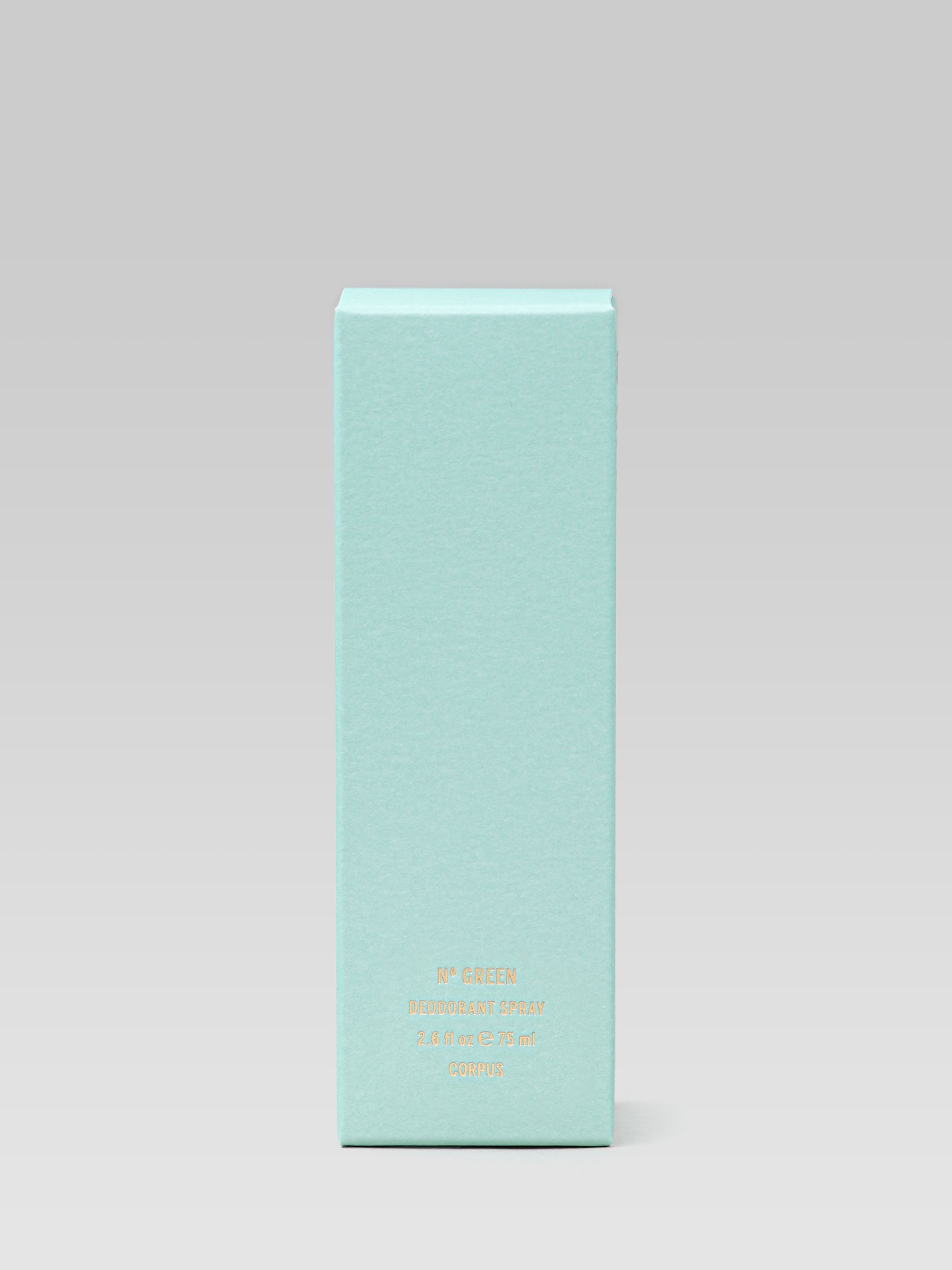 CORPUS Deodorant Spray - Nº Green packaging