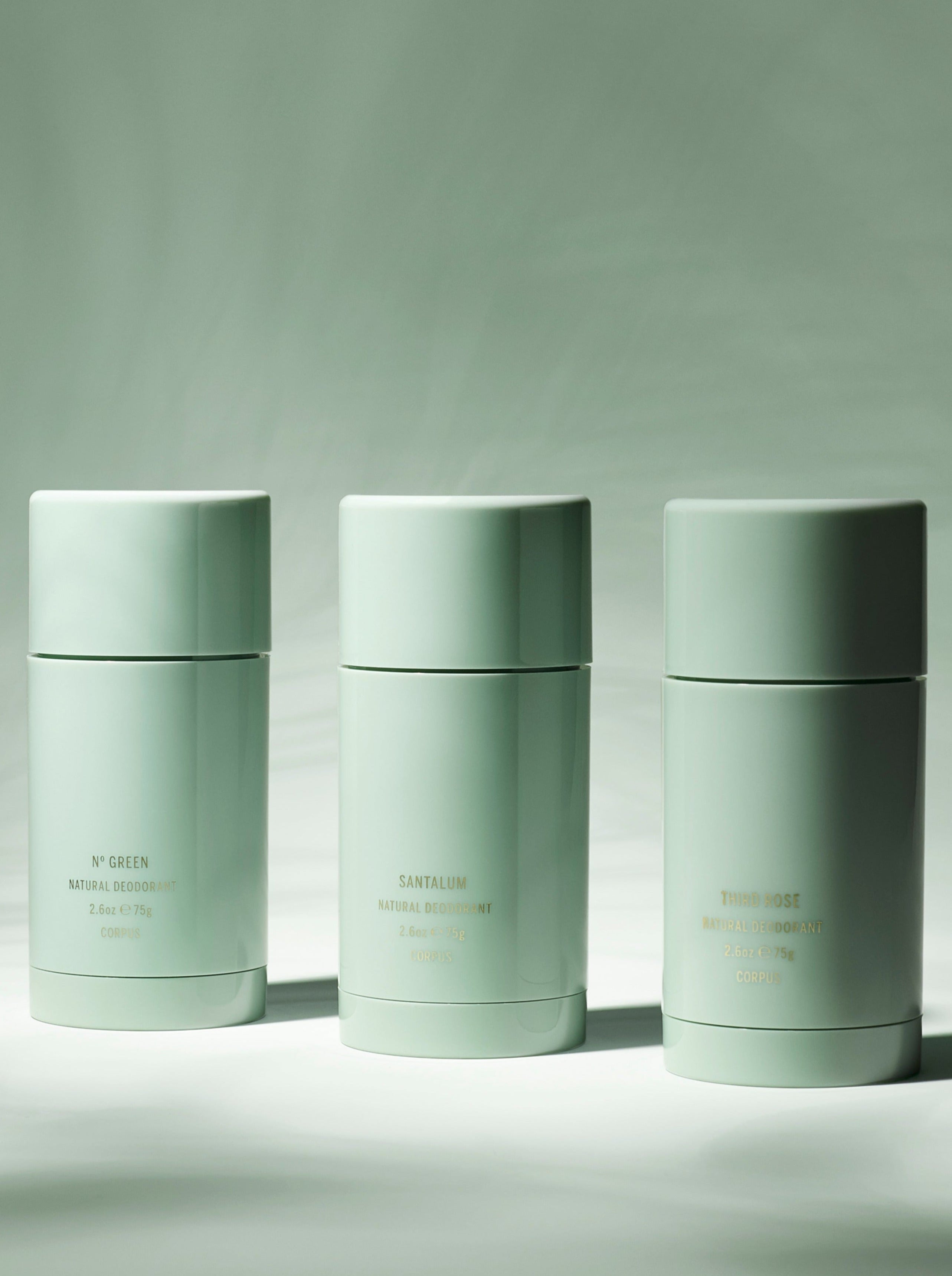 Corpus Deodorant NGreen Vert Santalum ThirdRose product shot