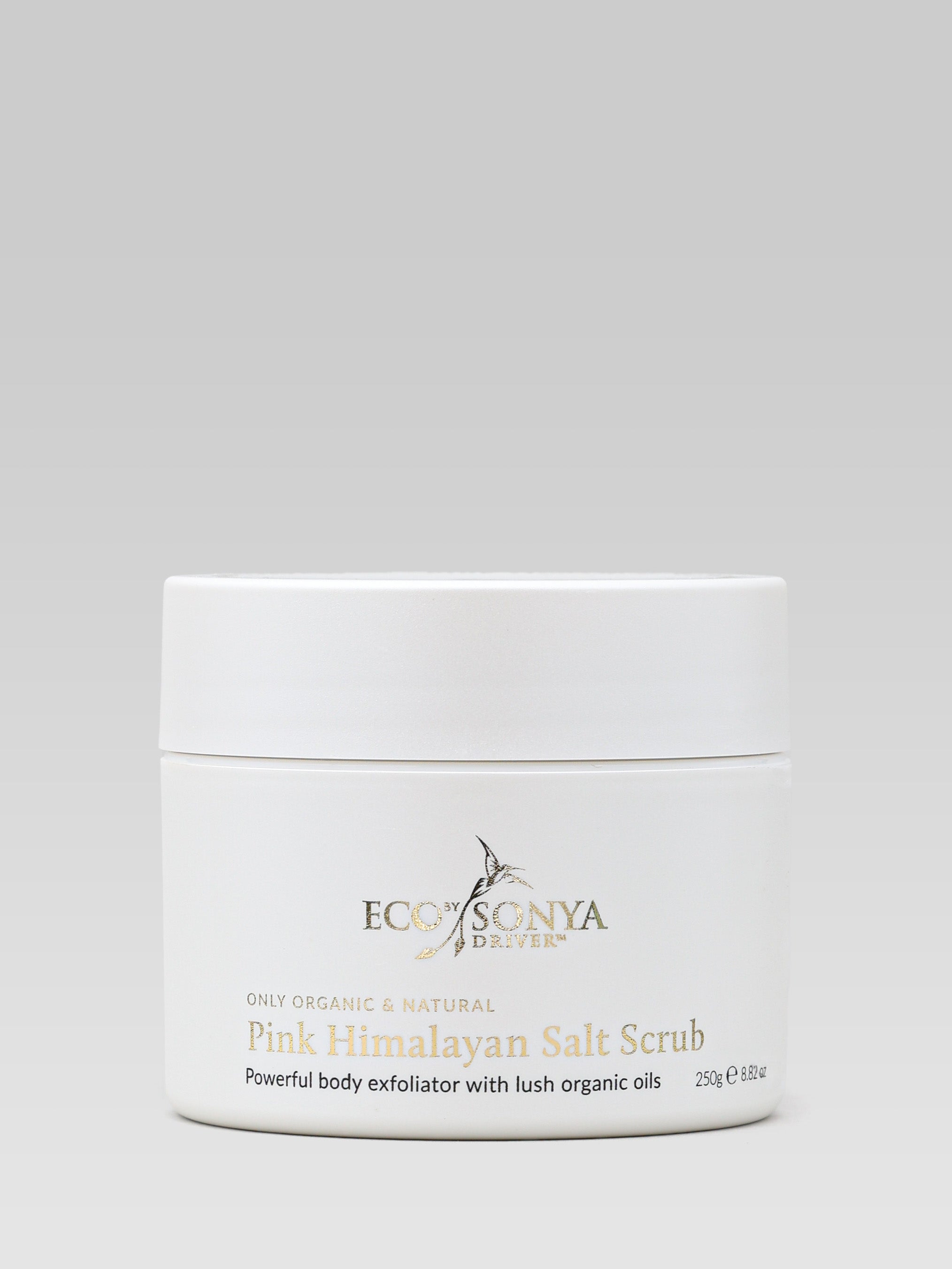 eco by sonya Pink Himalayan Salt Scrub Powerful body exfoliator with lush organic oils