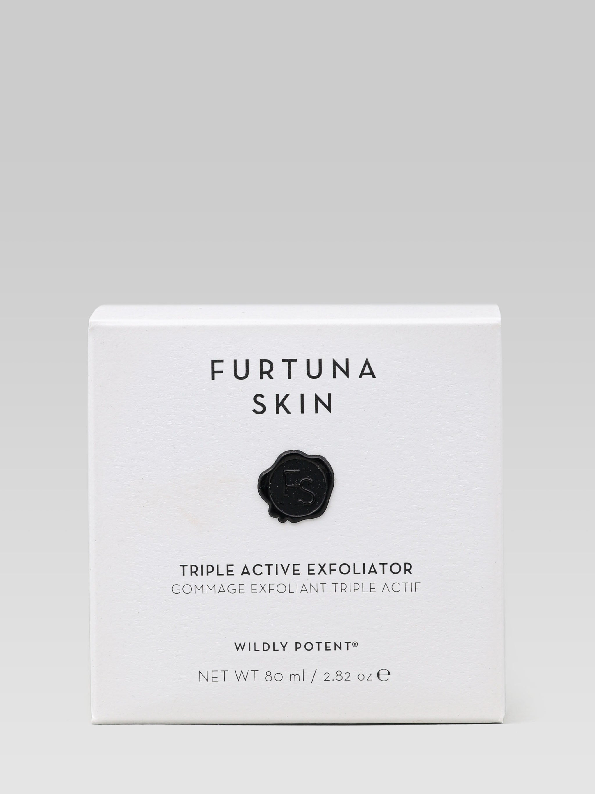 FURTUNA SKIN Triple Active Exfoliator packaging