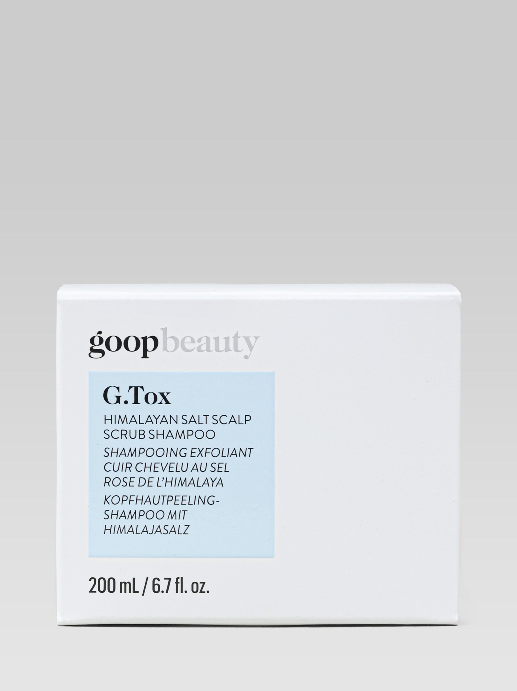 GOOP BEAUTY Himalayan Salt Scalp Scrub Shampoo packaging