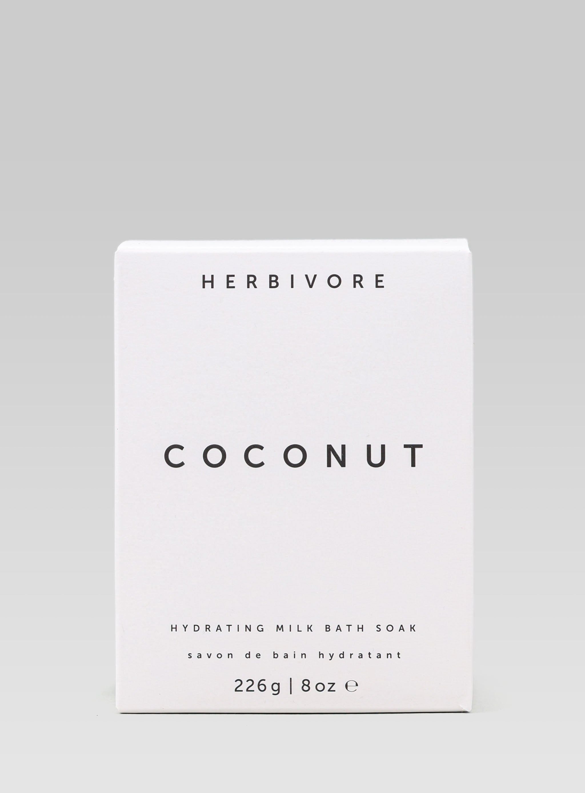 HERBIVORE BOTANICALS Coconut Milk Bath Soak product packaging