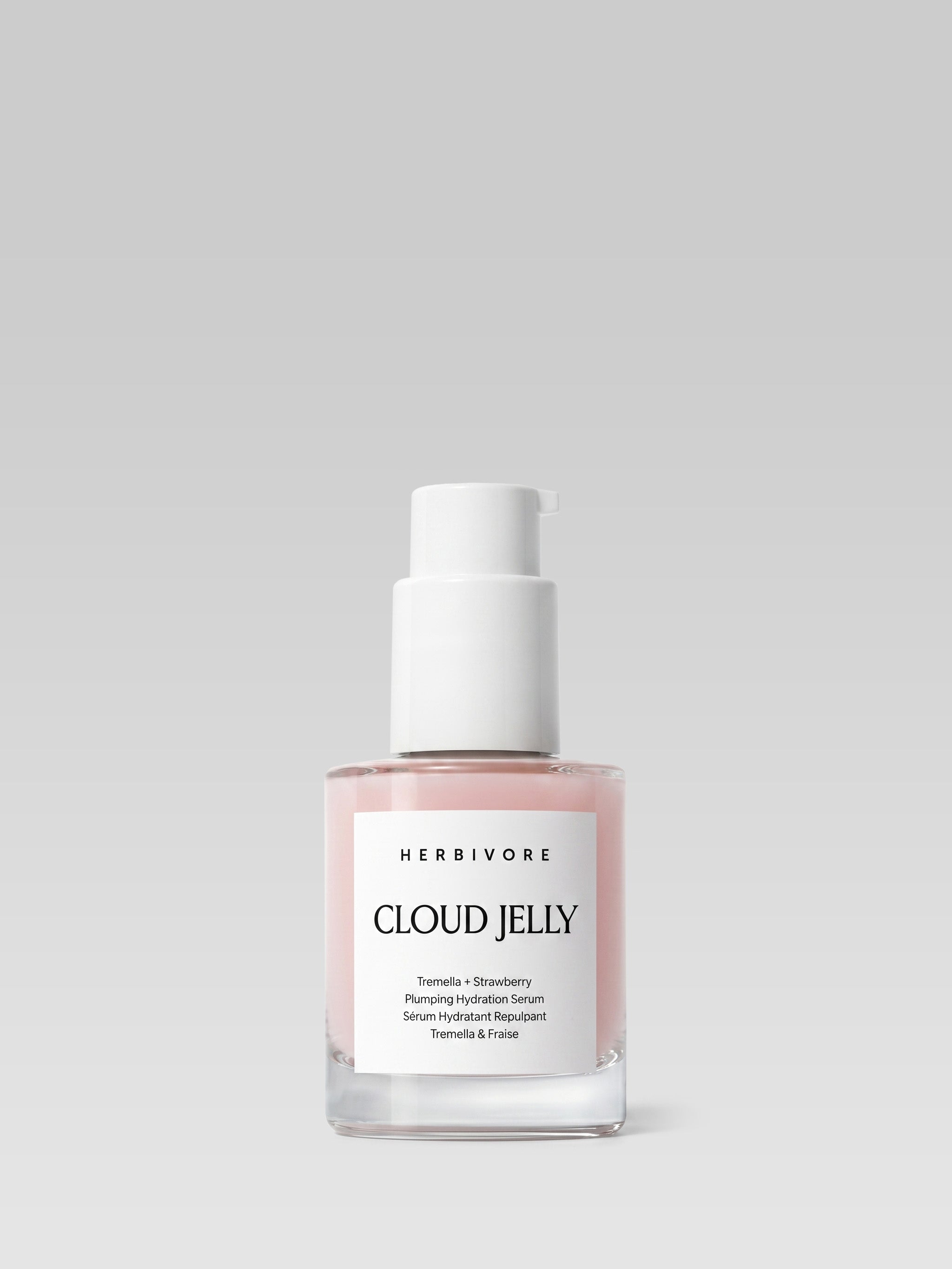 HERBIVORE BOTANICALS Cloud Jelly Pink Plumping Hydration Serum product shot