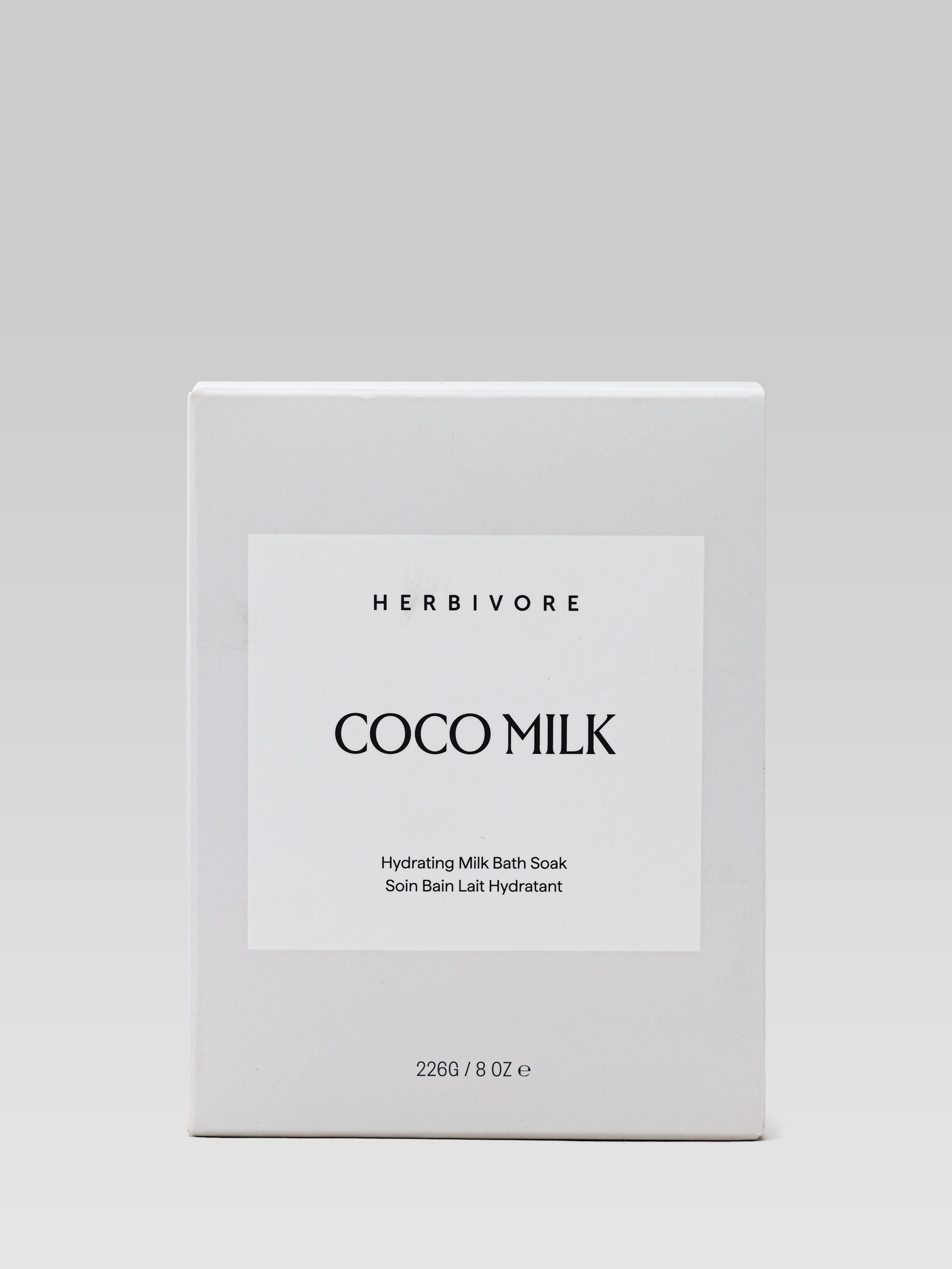 HERBIVORE BOTANICALS Coconut Milk Bath Soak packaging