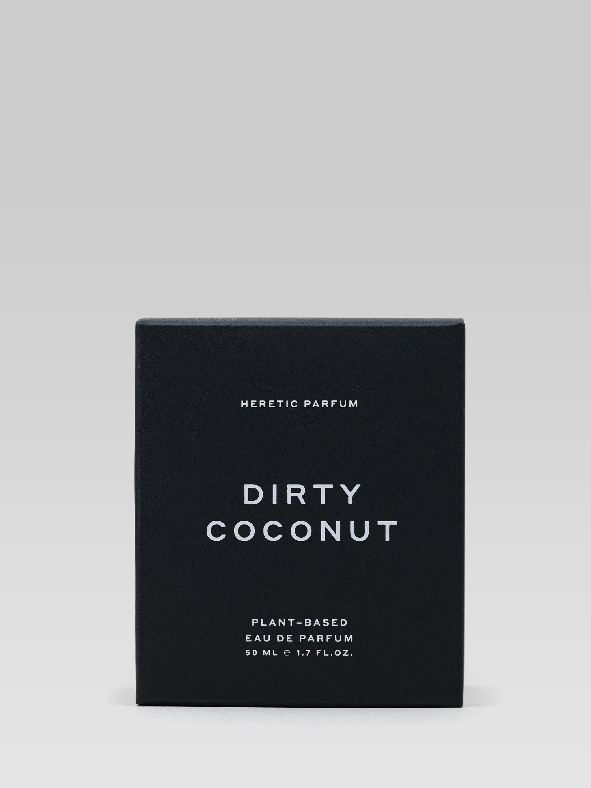 Heretic Parfum Dirty Coconut product packaging