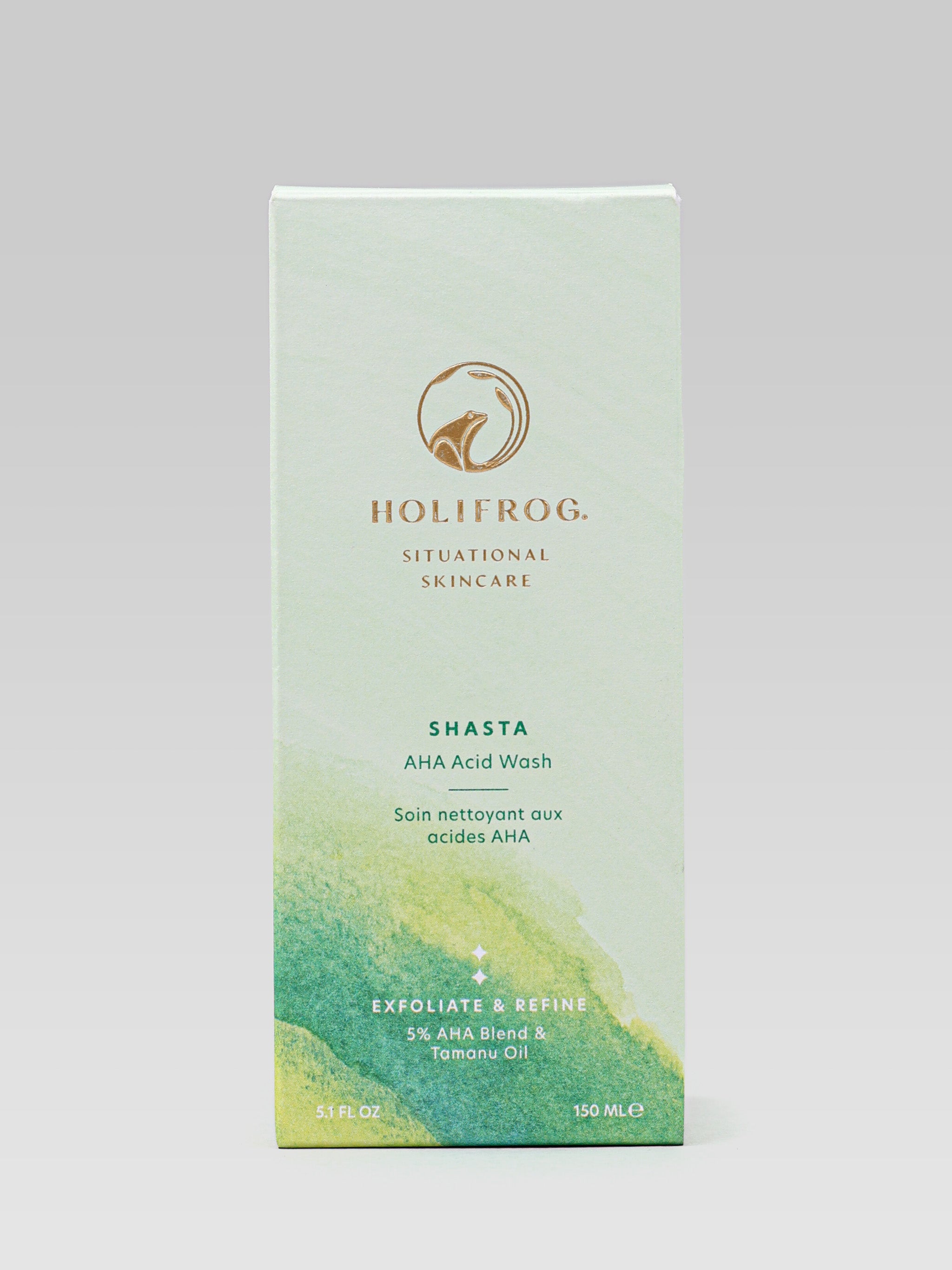 HOLIFROG Shasta AHA Acid Wash packaging