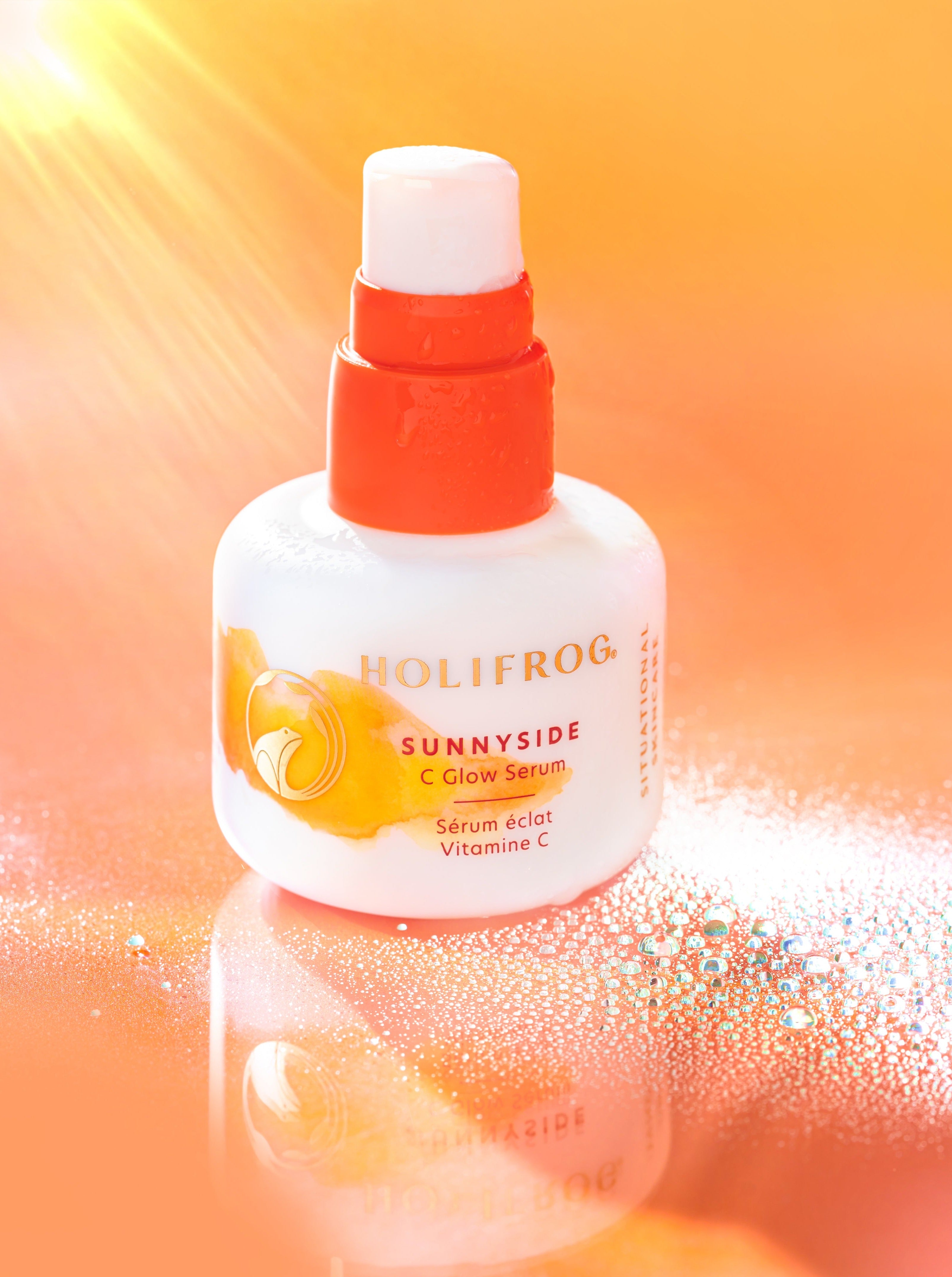 HOLIFROG Sunnyside C Glow Serum Lifestyle Picture
