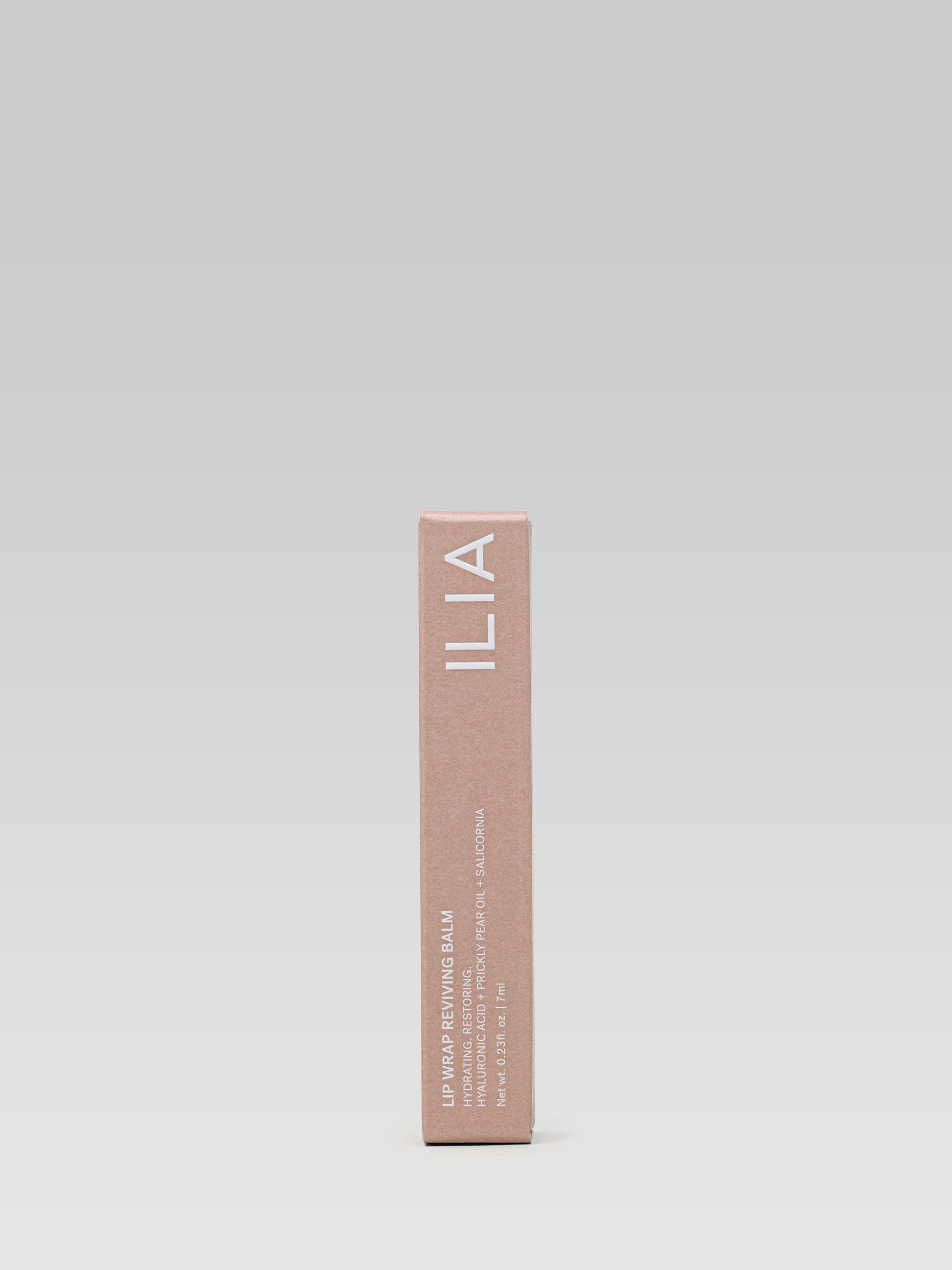 ILIA BEAUTY Lip Wrap Reviving Balm product packaging