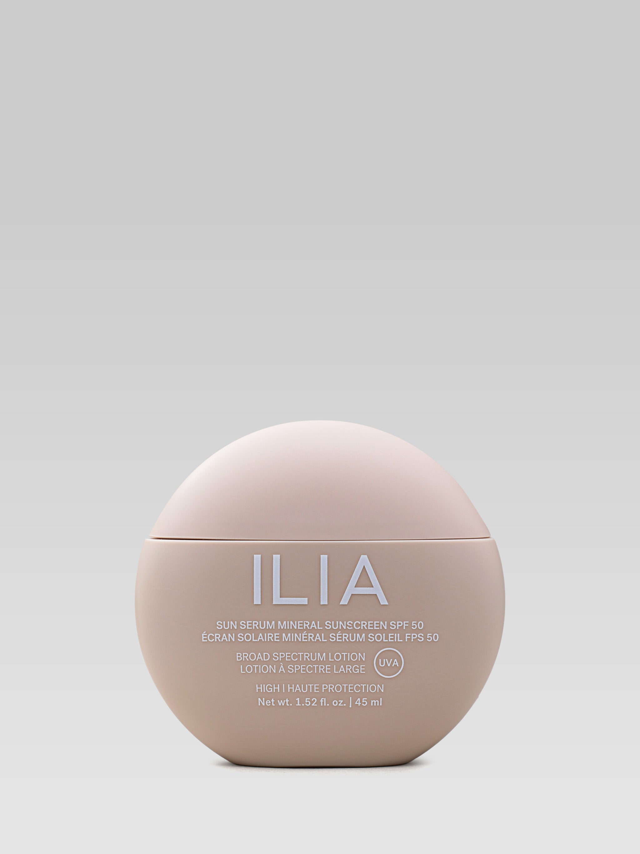 ILIA BEAUTY Sun Serum Mineral Sunscreen SPF 50 product shot medium/dark