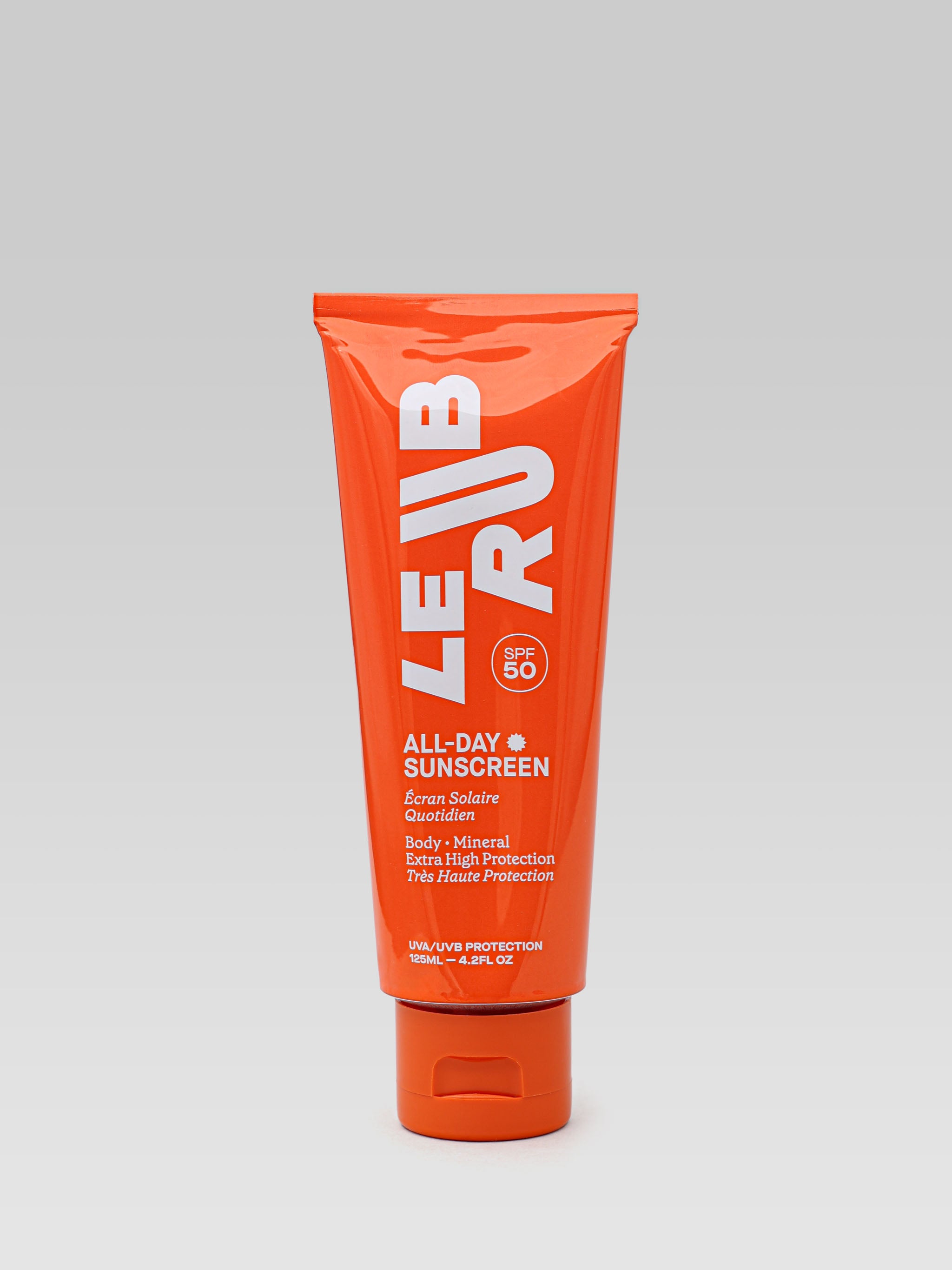 LE RUB All-Day Sunscreen Body SPF 50 Mineral Extra High Protection