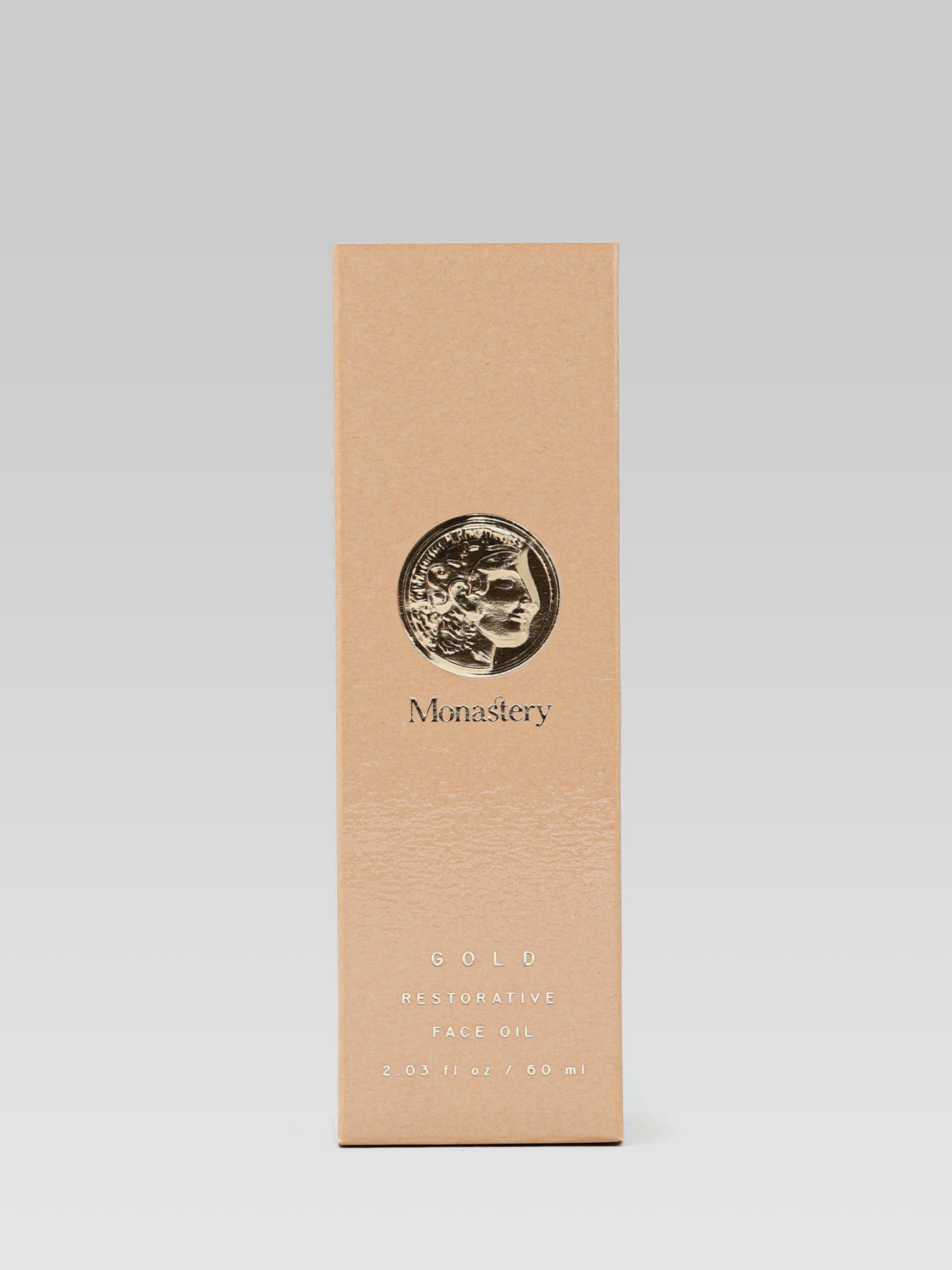 MONASTERY Gold Oil Serum product packaging