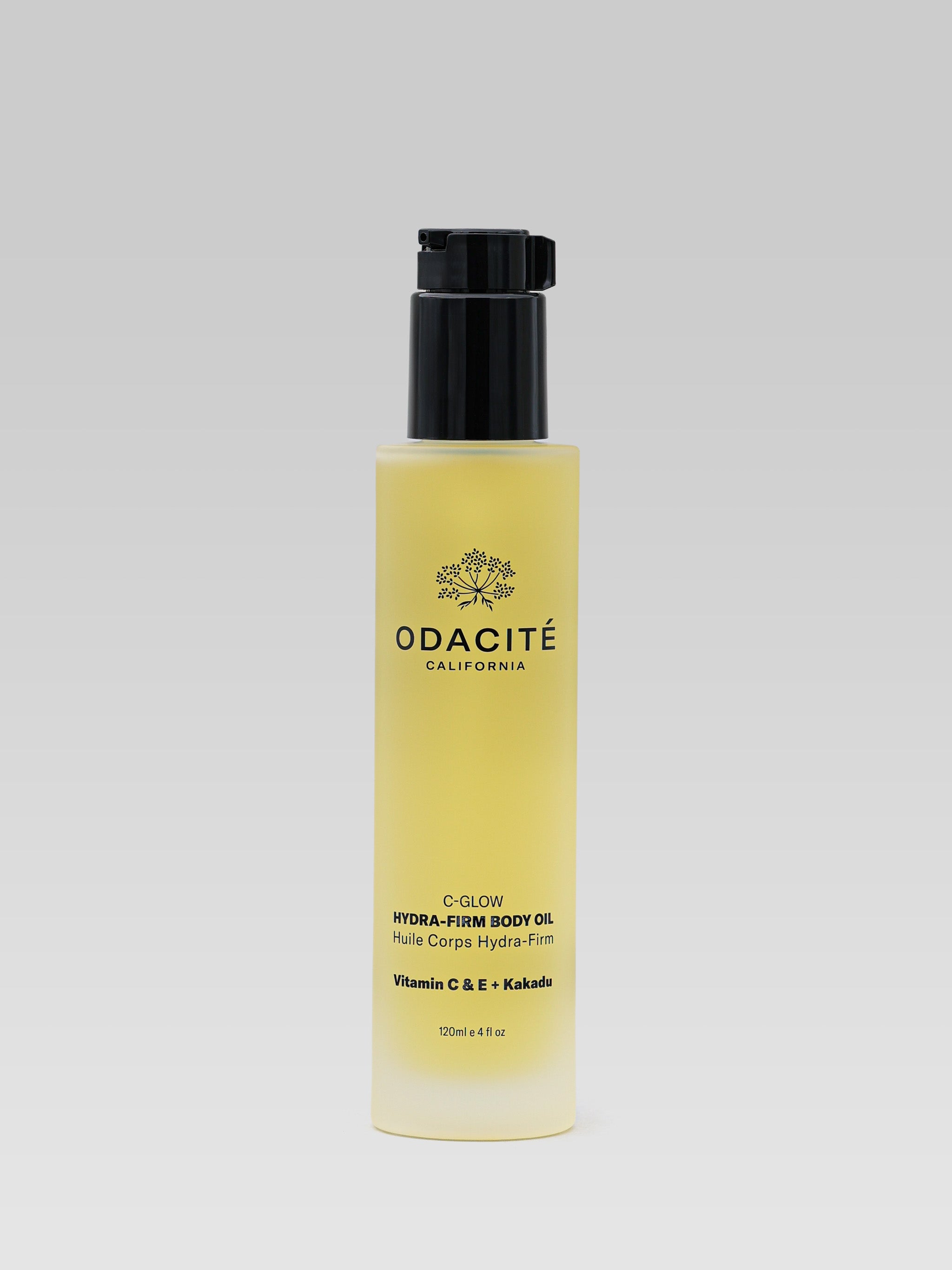 ODACITÉ C-Glow Hydra-Firm Body Oil Vitamin C & E + Kakadu product shot
