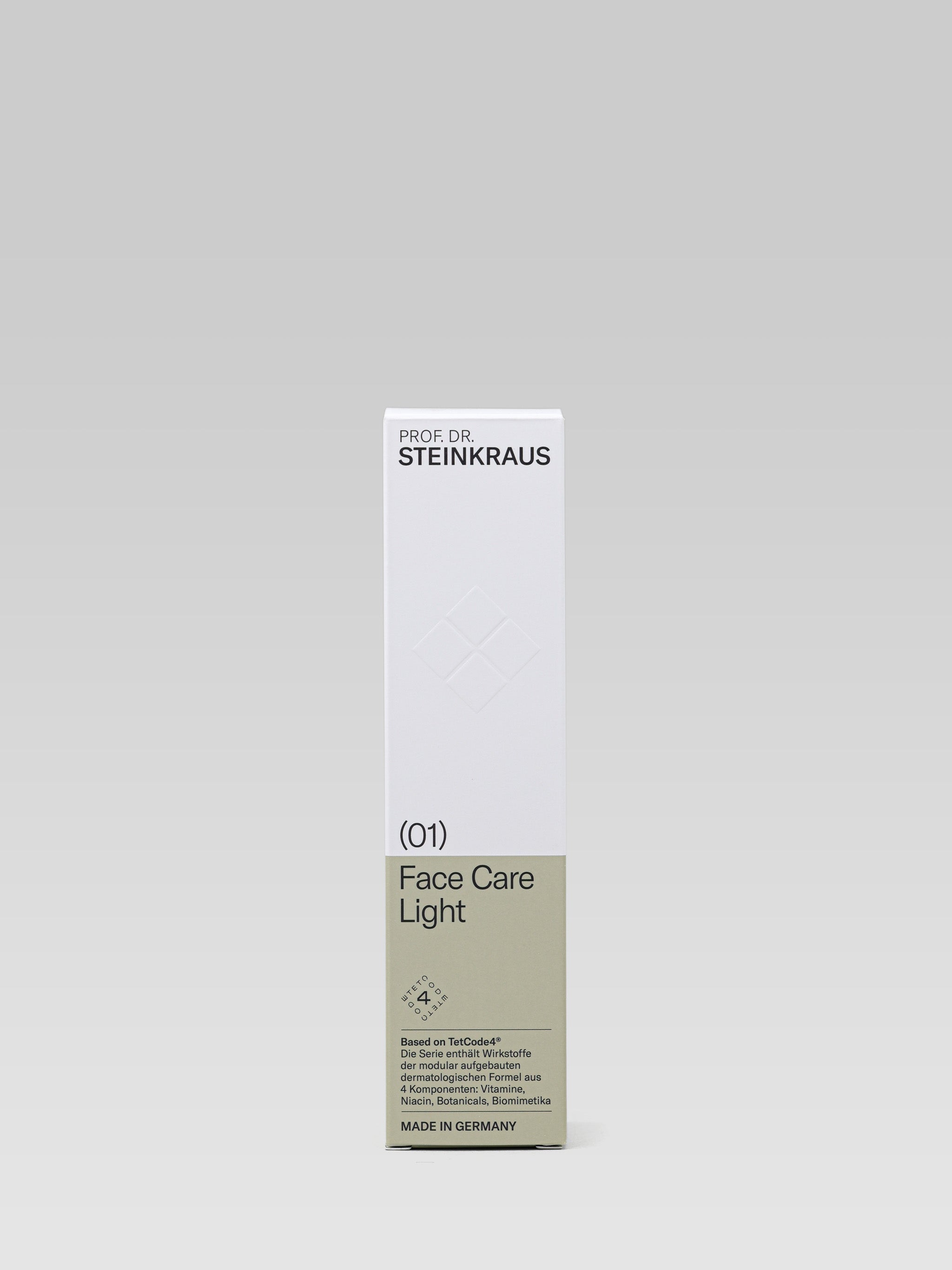 PROF. DR. STEINKRAUS Face Care Light product packaging