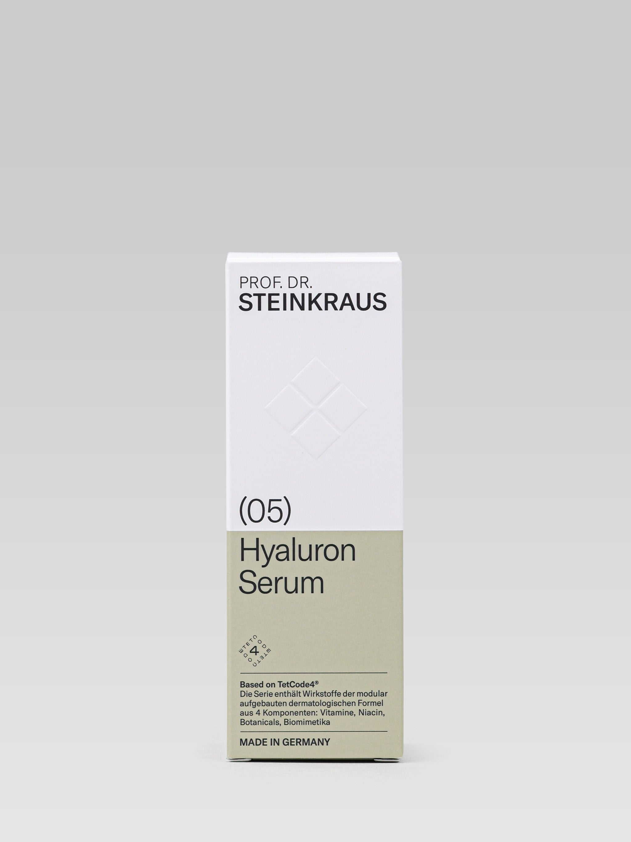 PROF. DR. STEINKRAUS Hyaluron Serum product packaging
