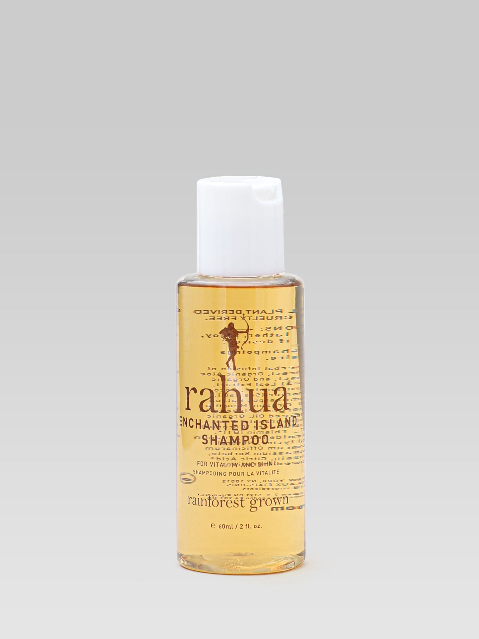 RAHUA Enchanted Island Shampoo travel size 60 ml rainforest grown