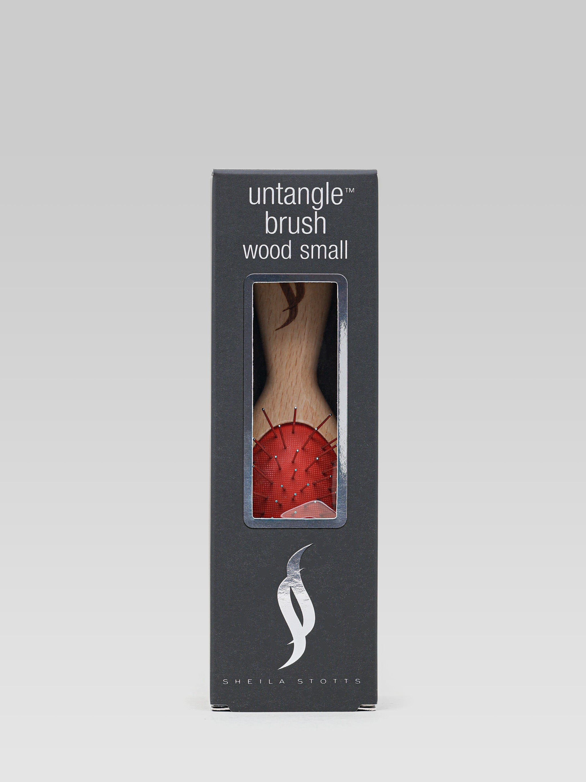 Sheila Stotts Untangle Brush product packaging