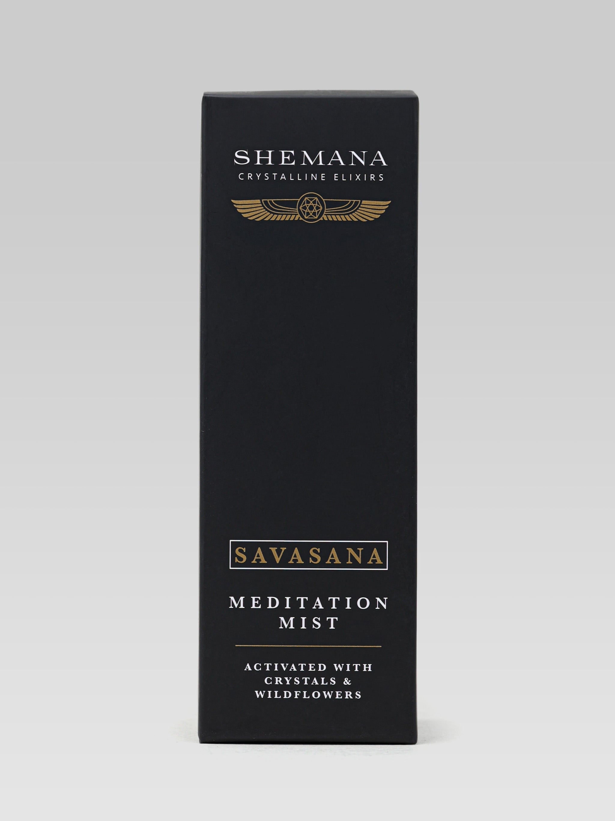 SHEMANA Savasana Meditation Mist product packaging