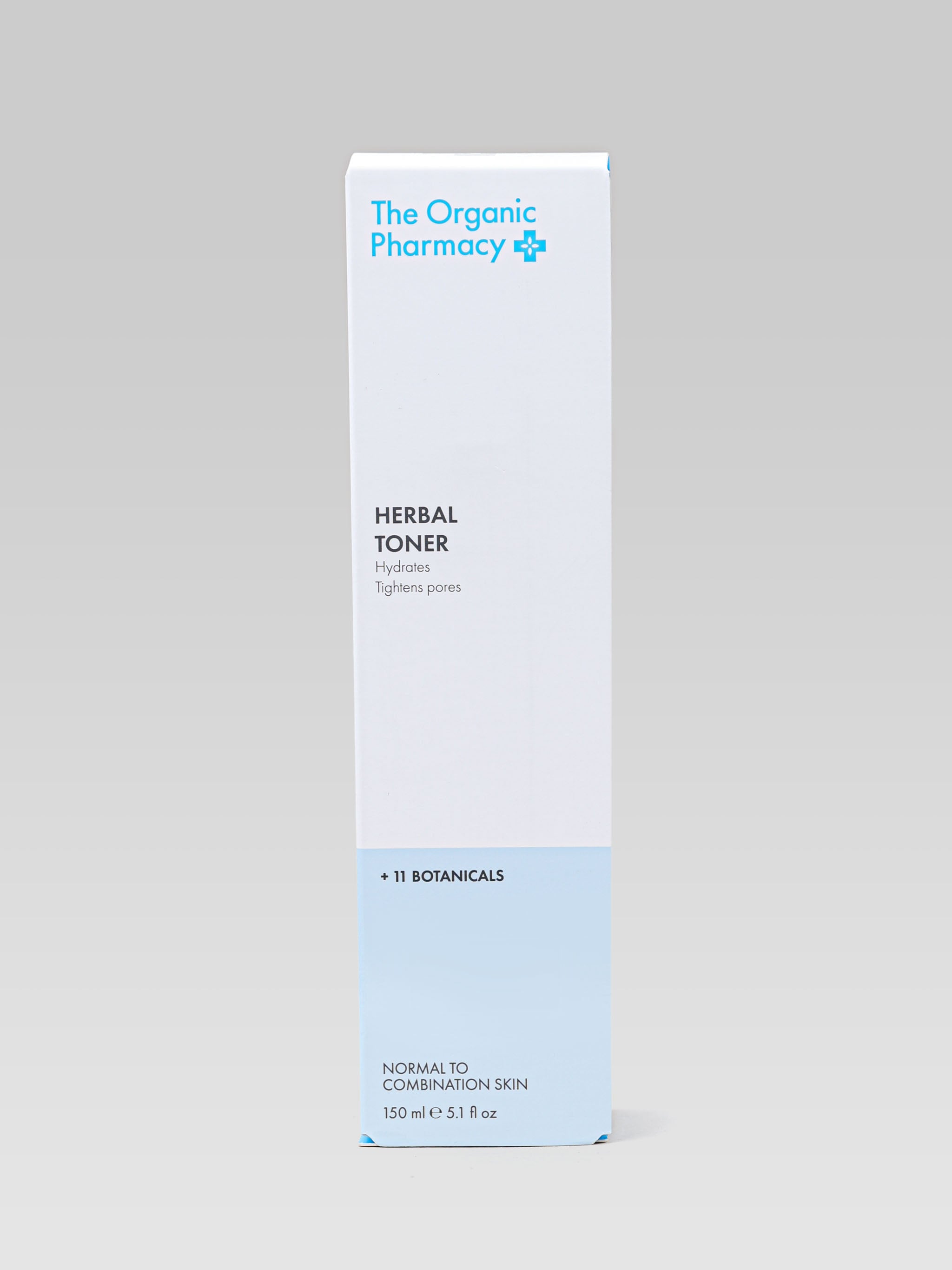 THE ORGANIC PHARMACY Herbal Toner hydrates tightens pores normal to combination skin packaging