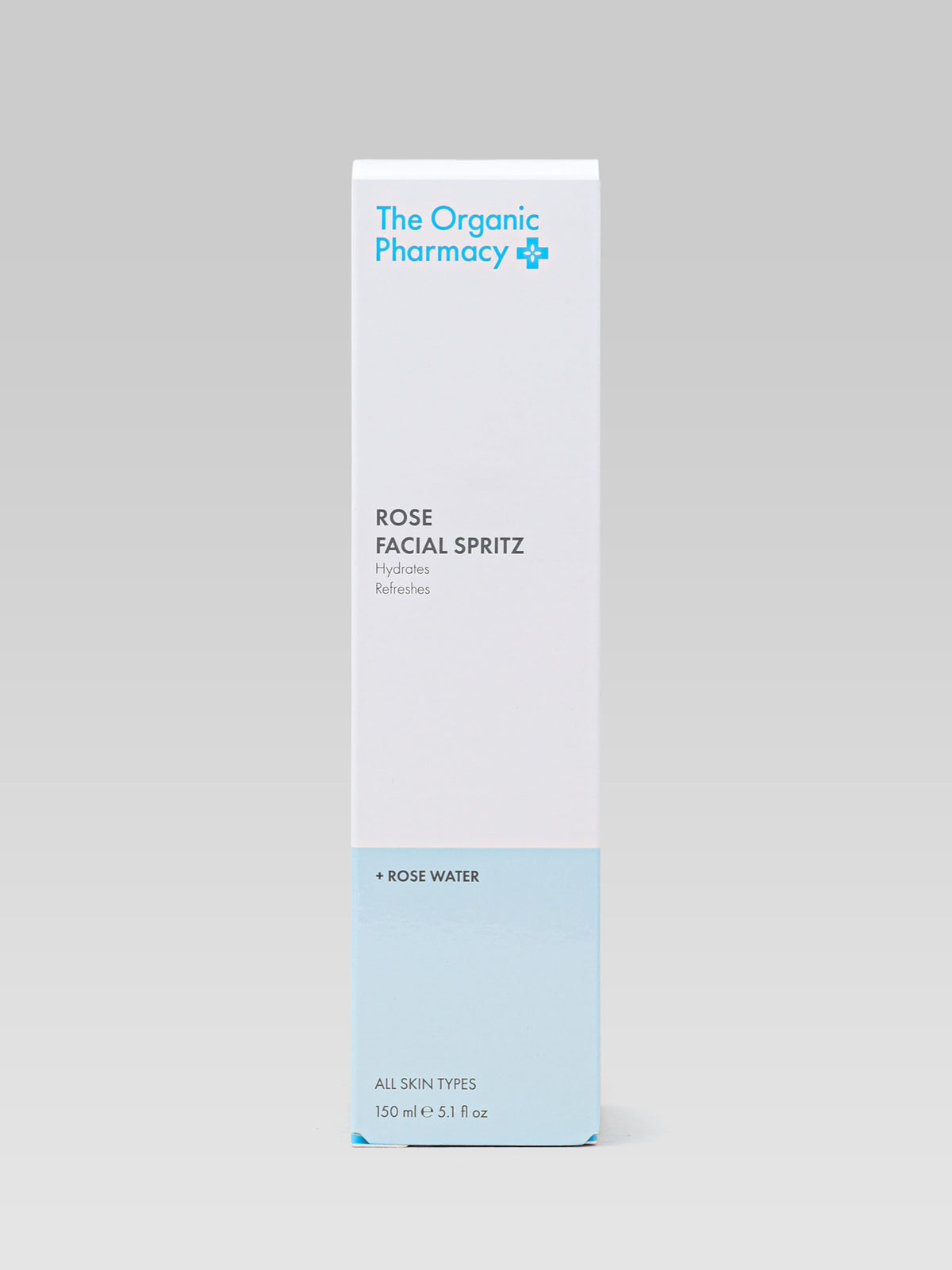 The Organic Pharmacy Rose Facial Spritz packaging