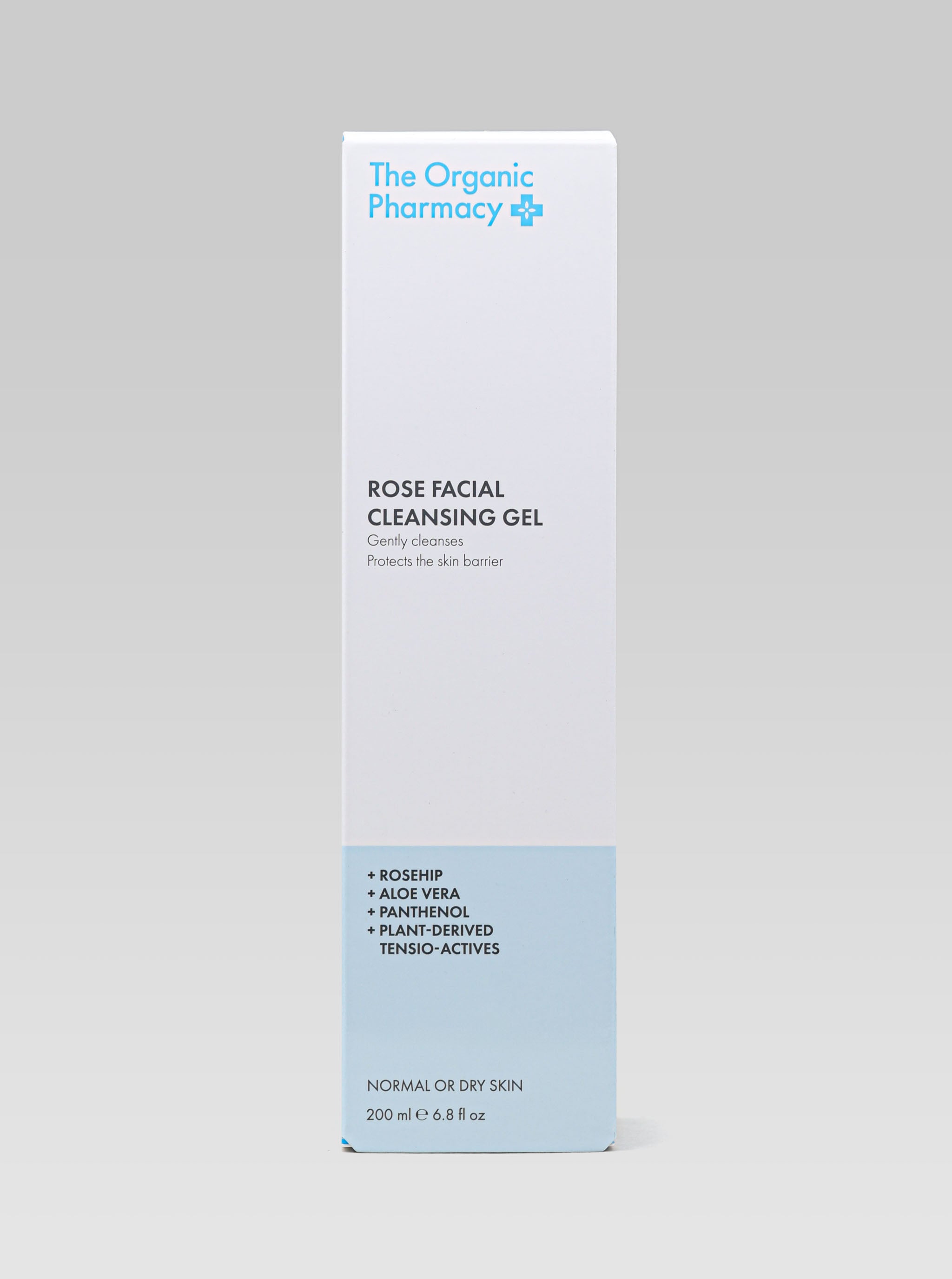 THE ORGANIC PHARMACY Rose Facial Cleansing Gel packaging