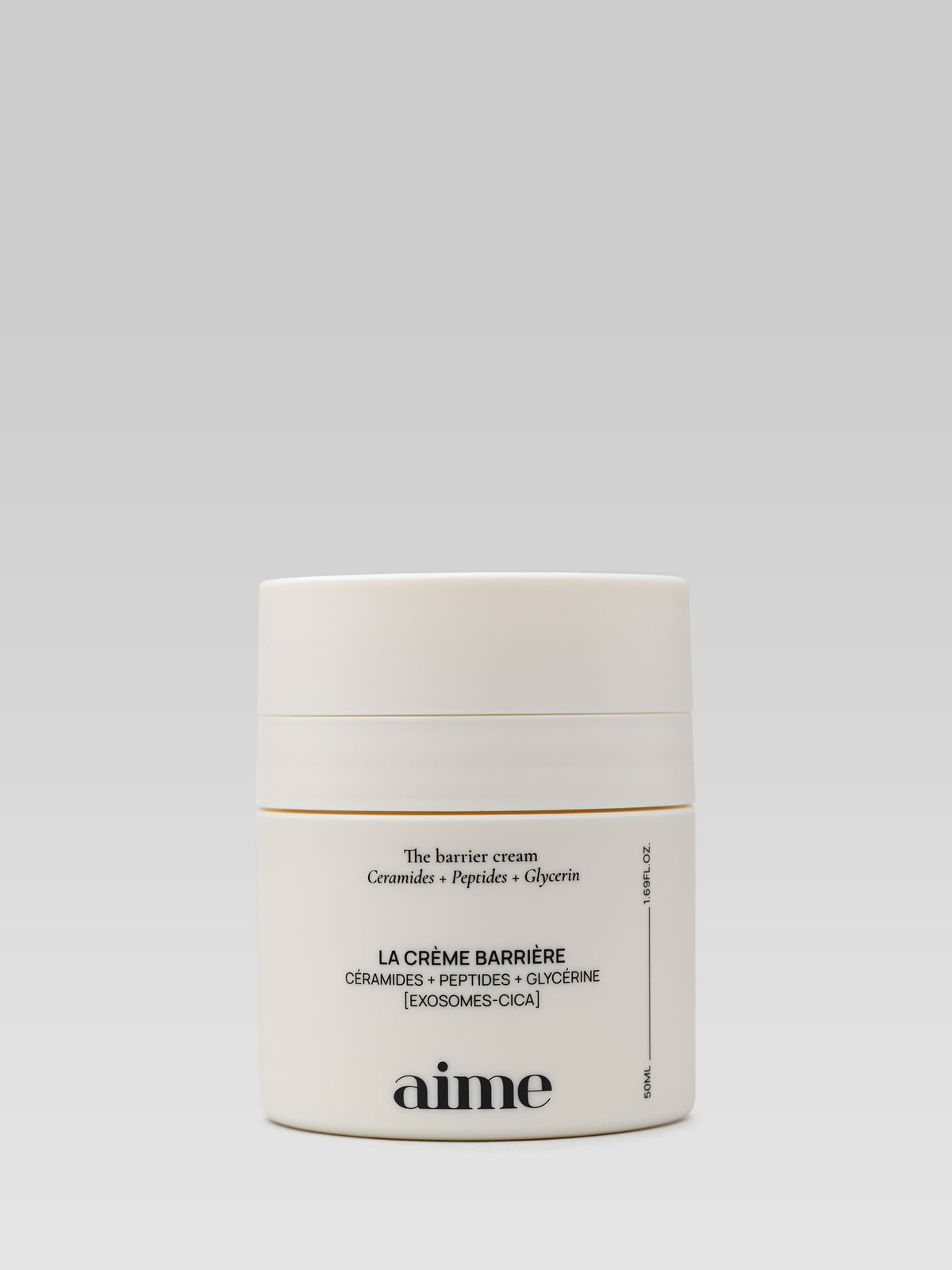 AIME The Barrier Cream with ceramides, peptides and glycerin for skin barrier care