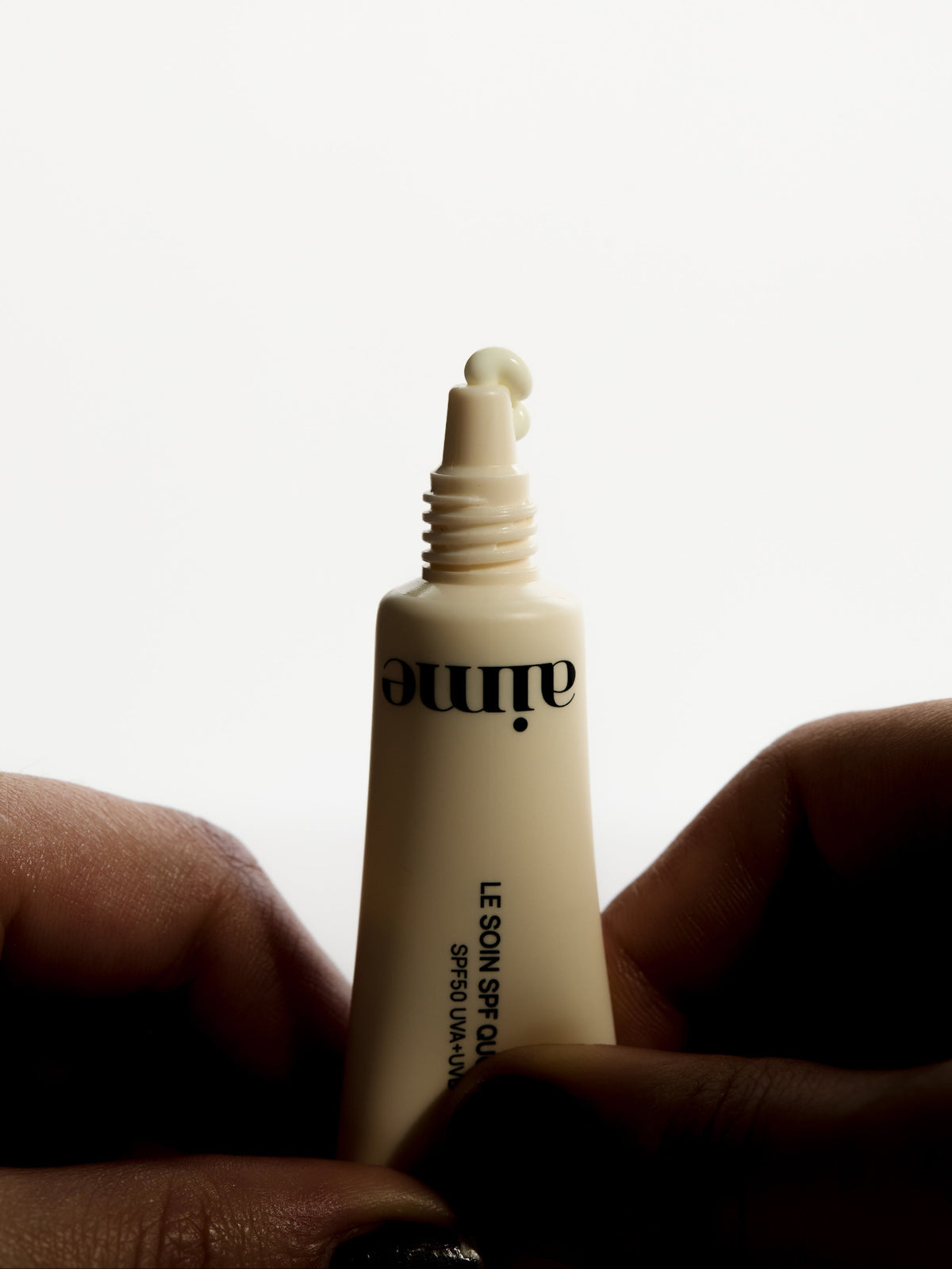 AIME The Daily SPF SPF50 UVA+UVB sunscreen lifestyle image
