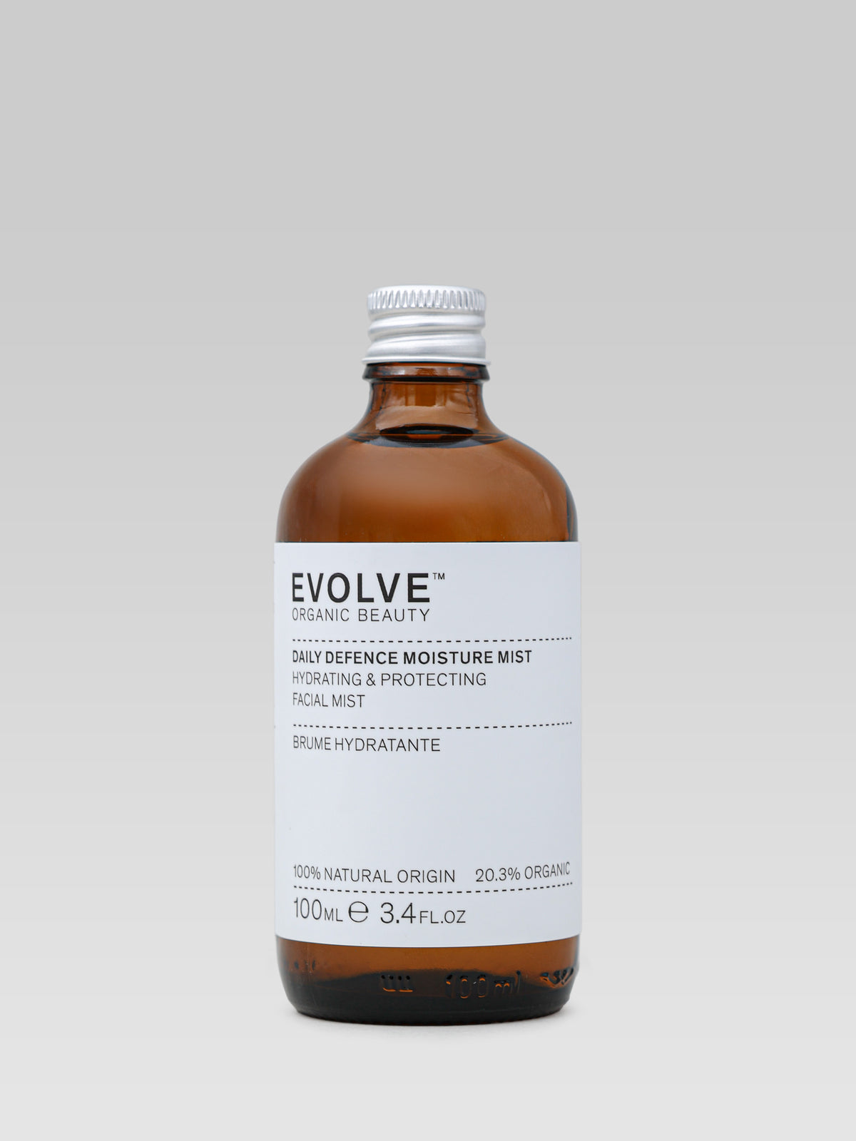 Evolve Organic Beauty Daily Defence Moisture Mist hydrating and protective facial mist