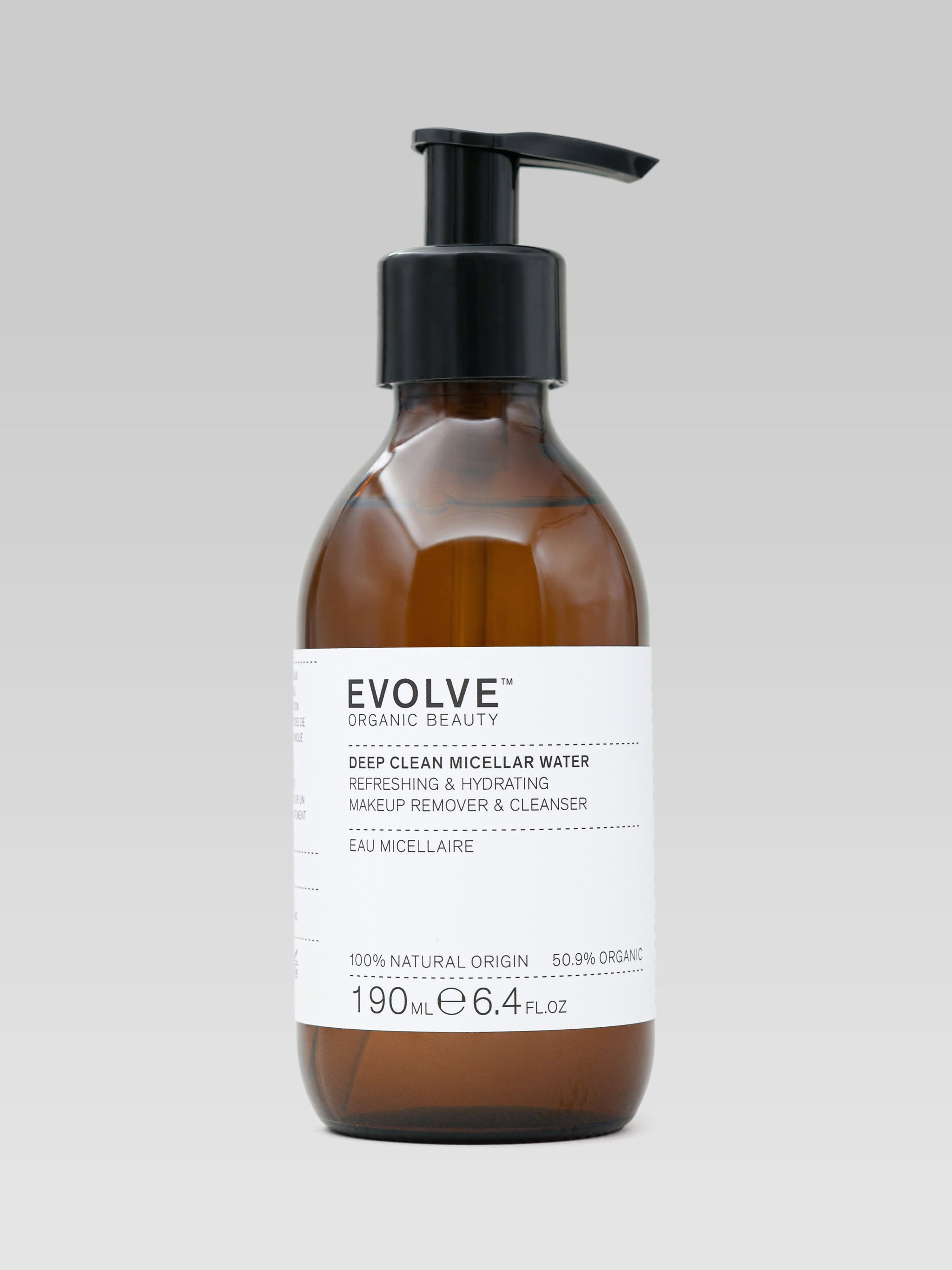 EVOLVE ORGANIC BEAUTY Deep Clean Micellar Water Refreshing & Hydrating product shot