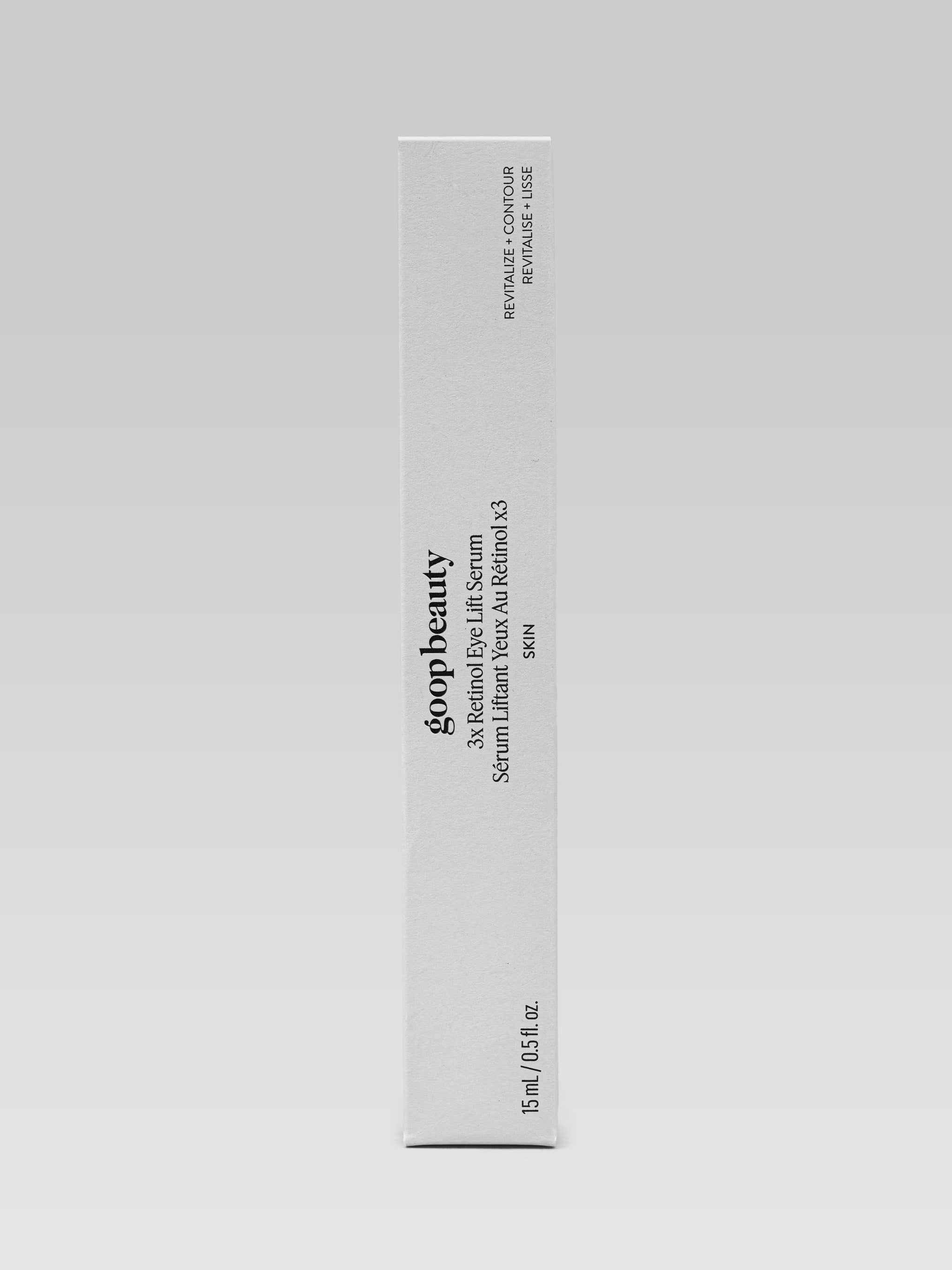 goop beauty 3x Retinol Eye Lift Serum packaging