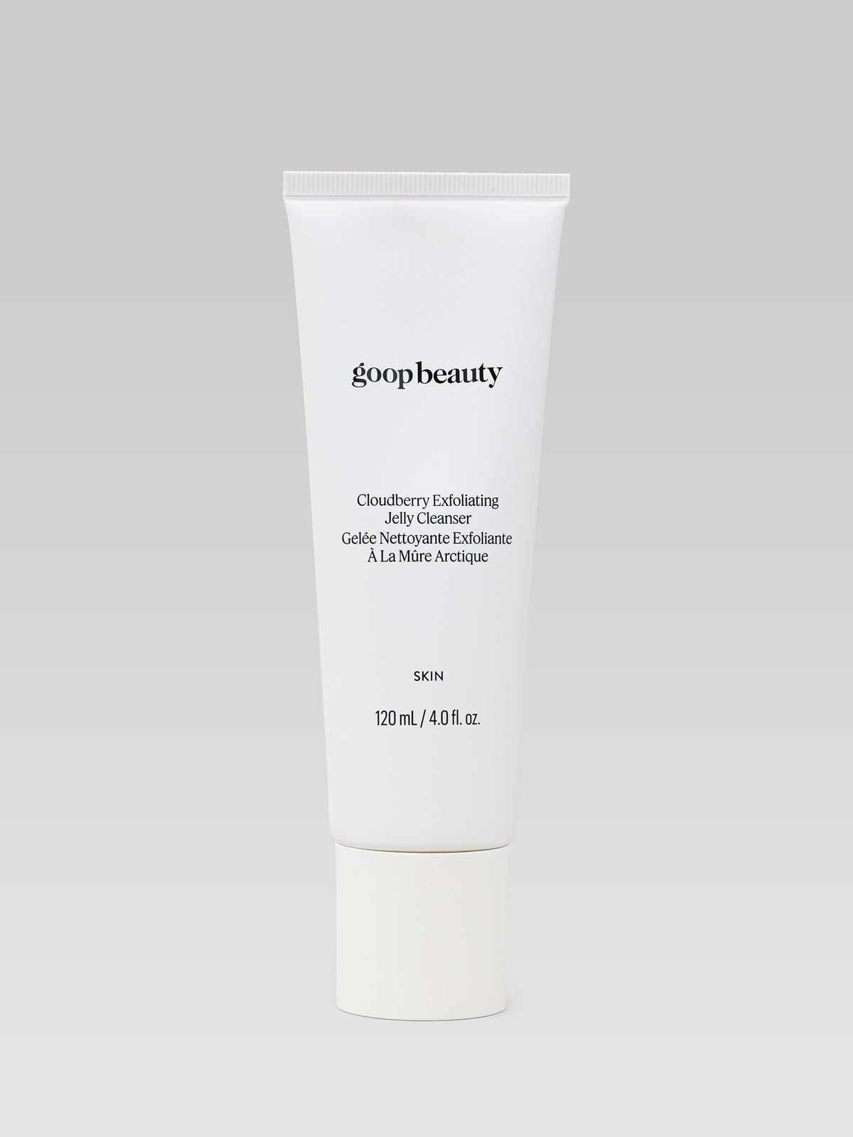 goop beauty Cloudberry Exfoliating Jelly Cleanser packaging