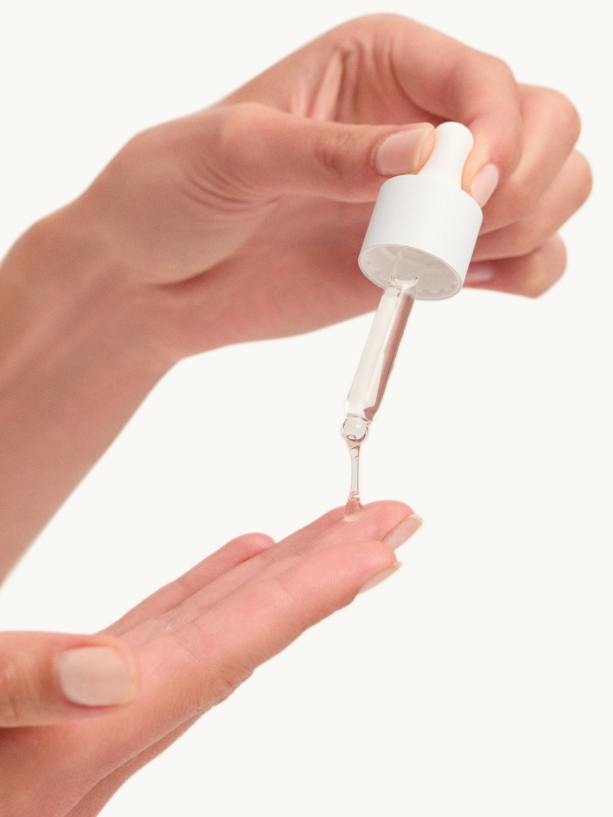 goop beauty Exosome Hydration Therapy Serum application with dropper