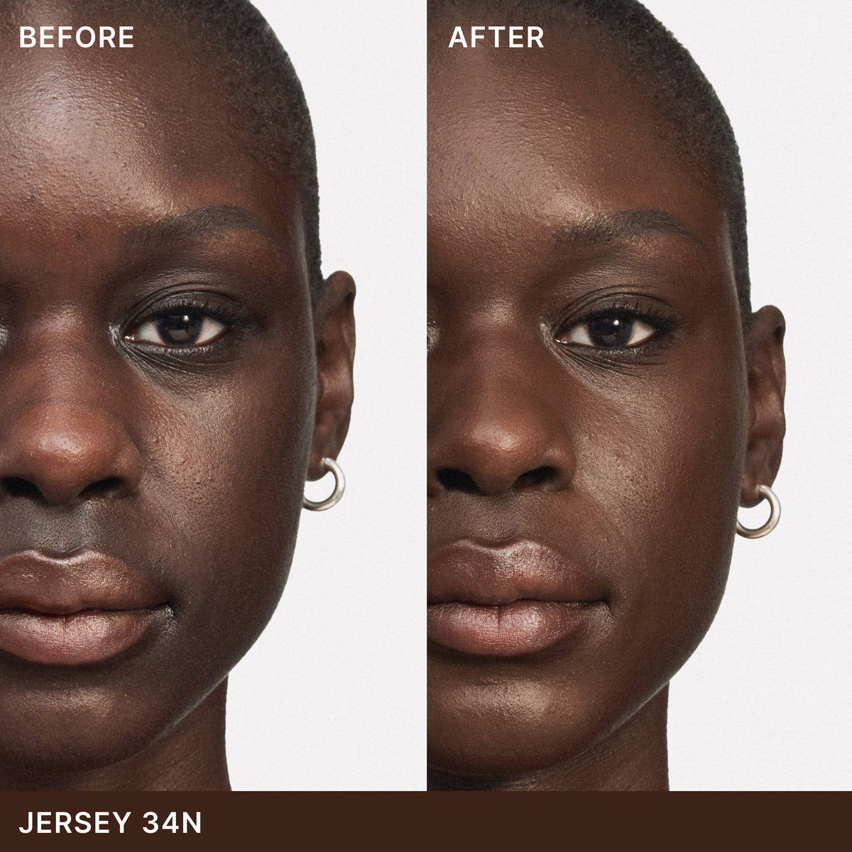ILIA BEAUTY Skin Blur Concealer in Jersey 34N before and after