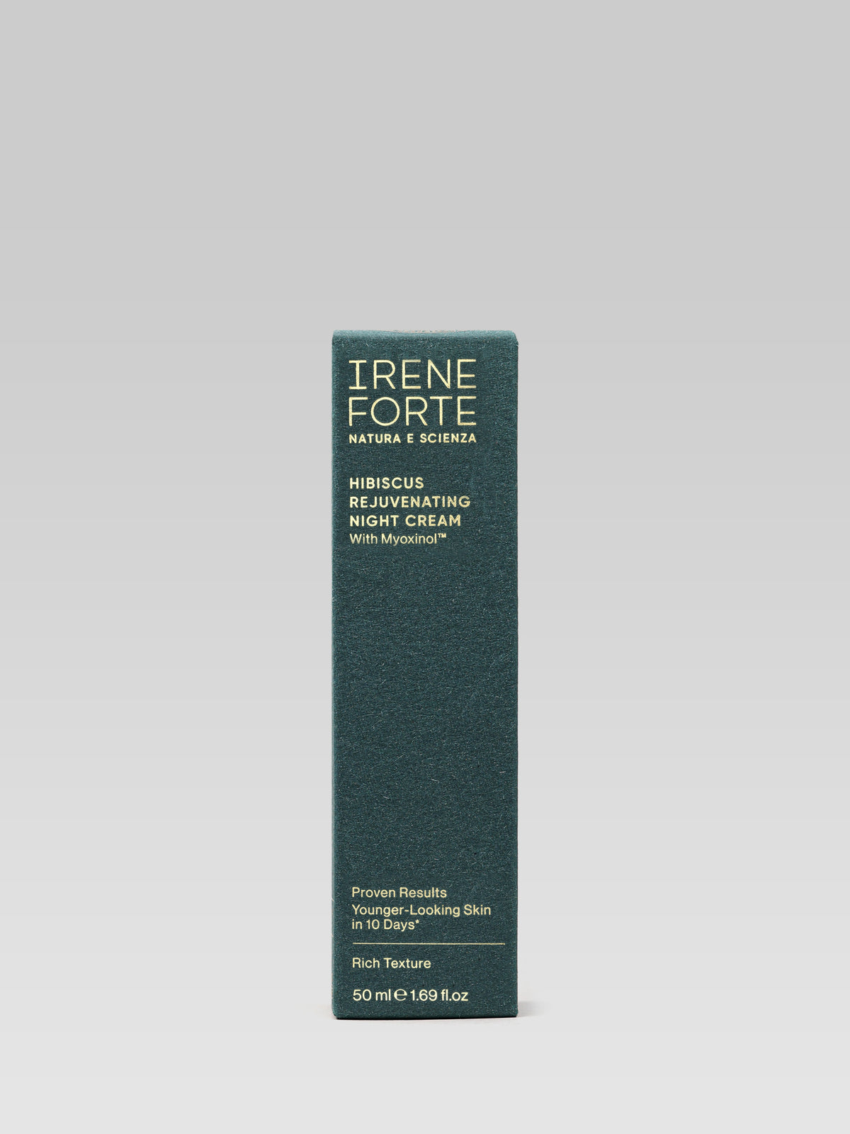 IRENE FORTE Hibiscus Rejuvenating Night Cream packaging