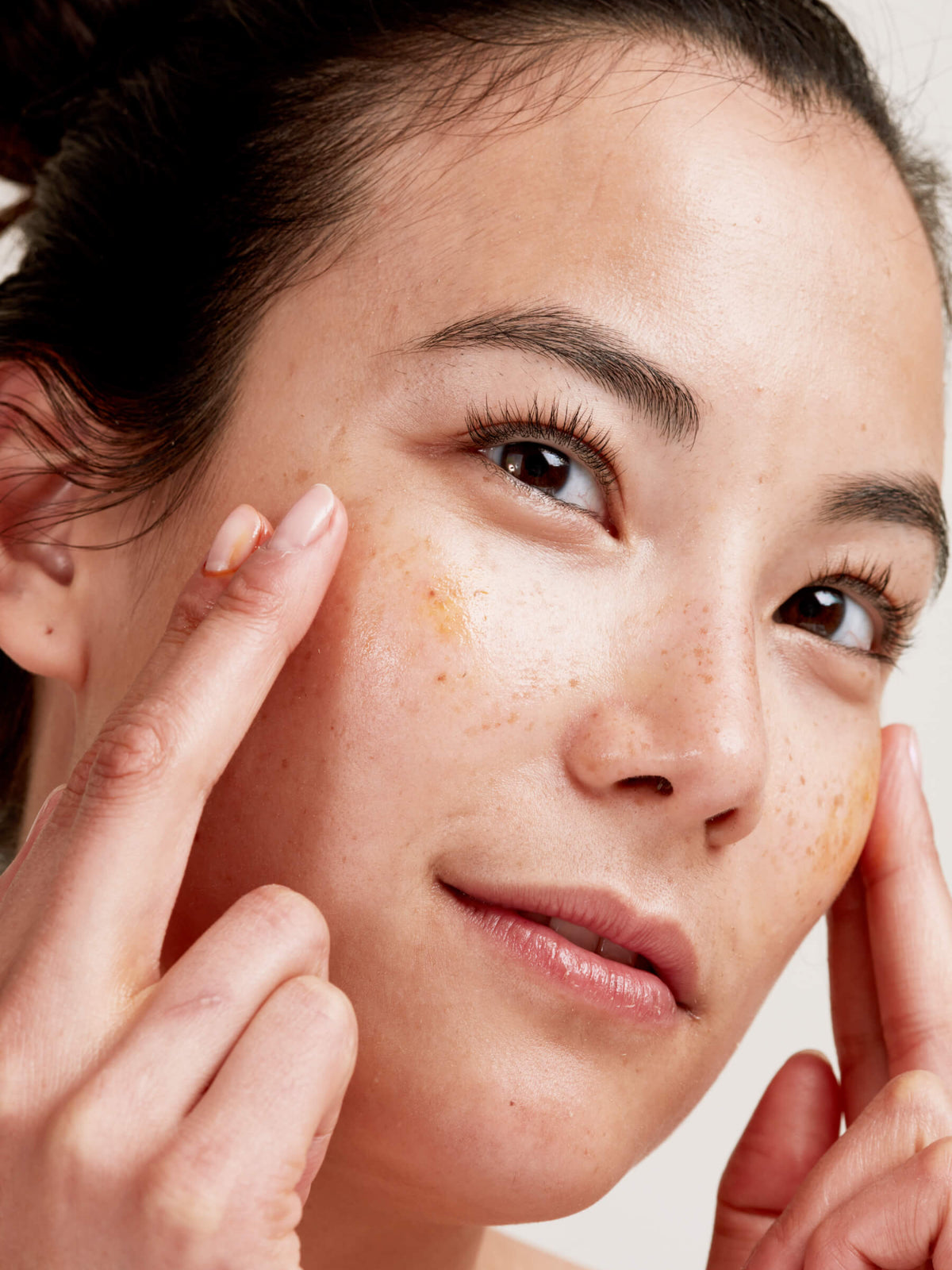 PAI Skincare Rosehip BioRegenerate Universal Face Oil applied to skin