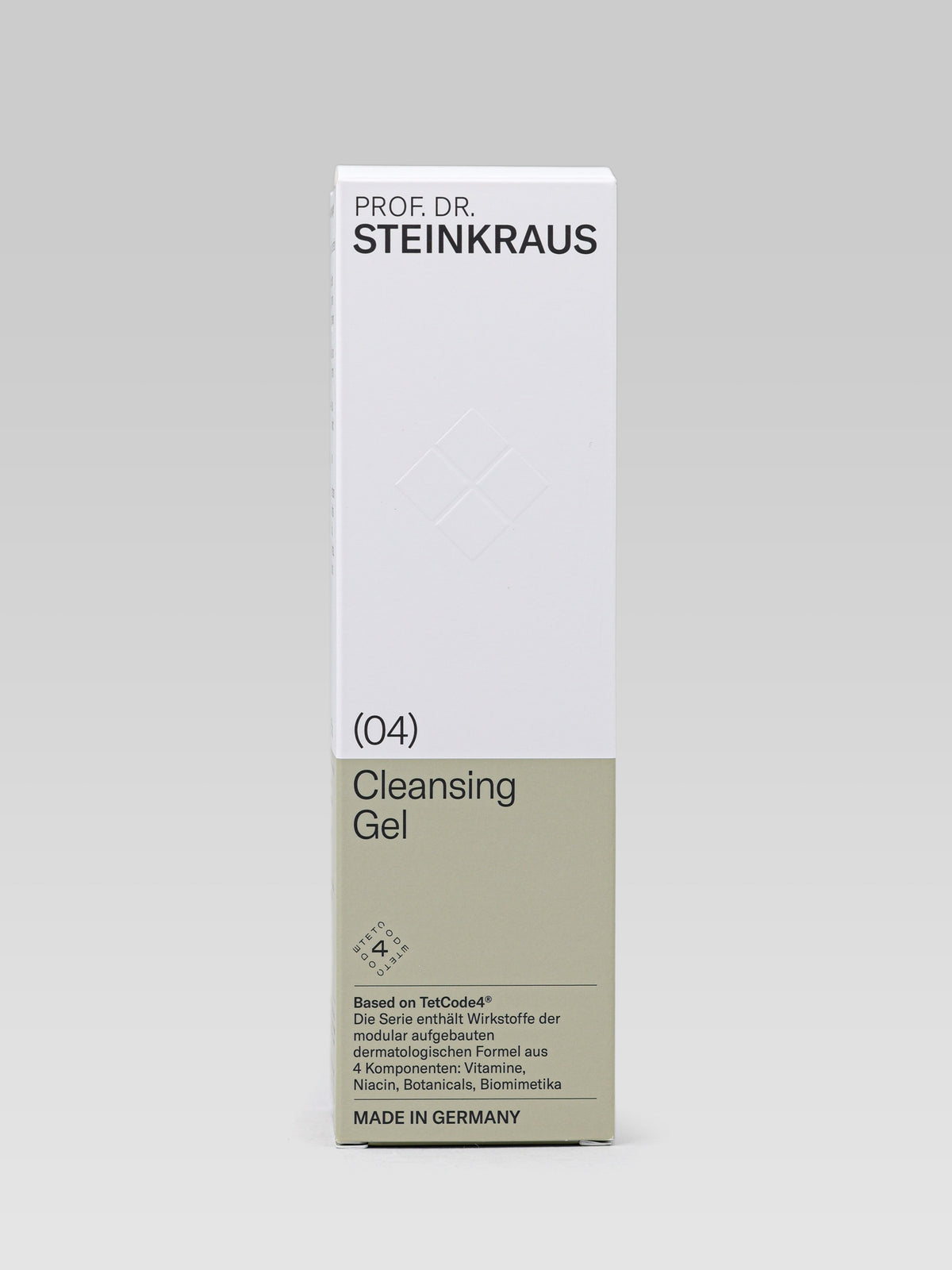 PROF. DR. STEINKRAUS Cleansing Gel product packaging