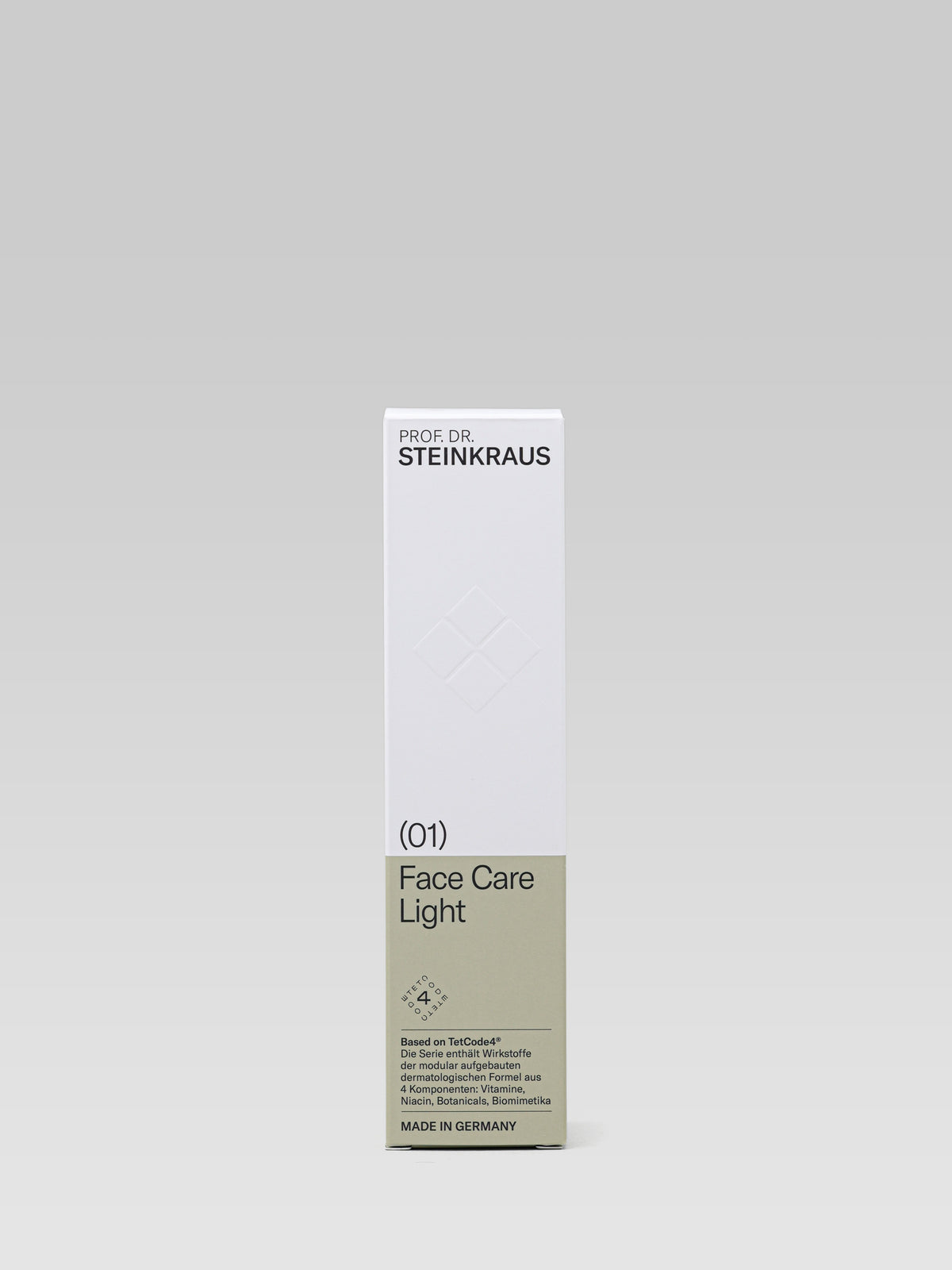 PROF. DR. STEINKRAUS Face Care Light product packaging