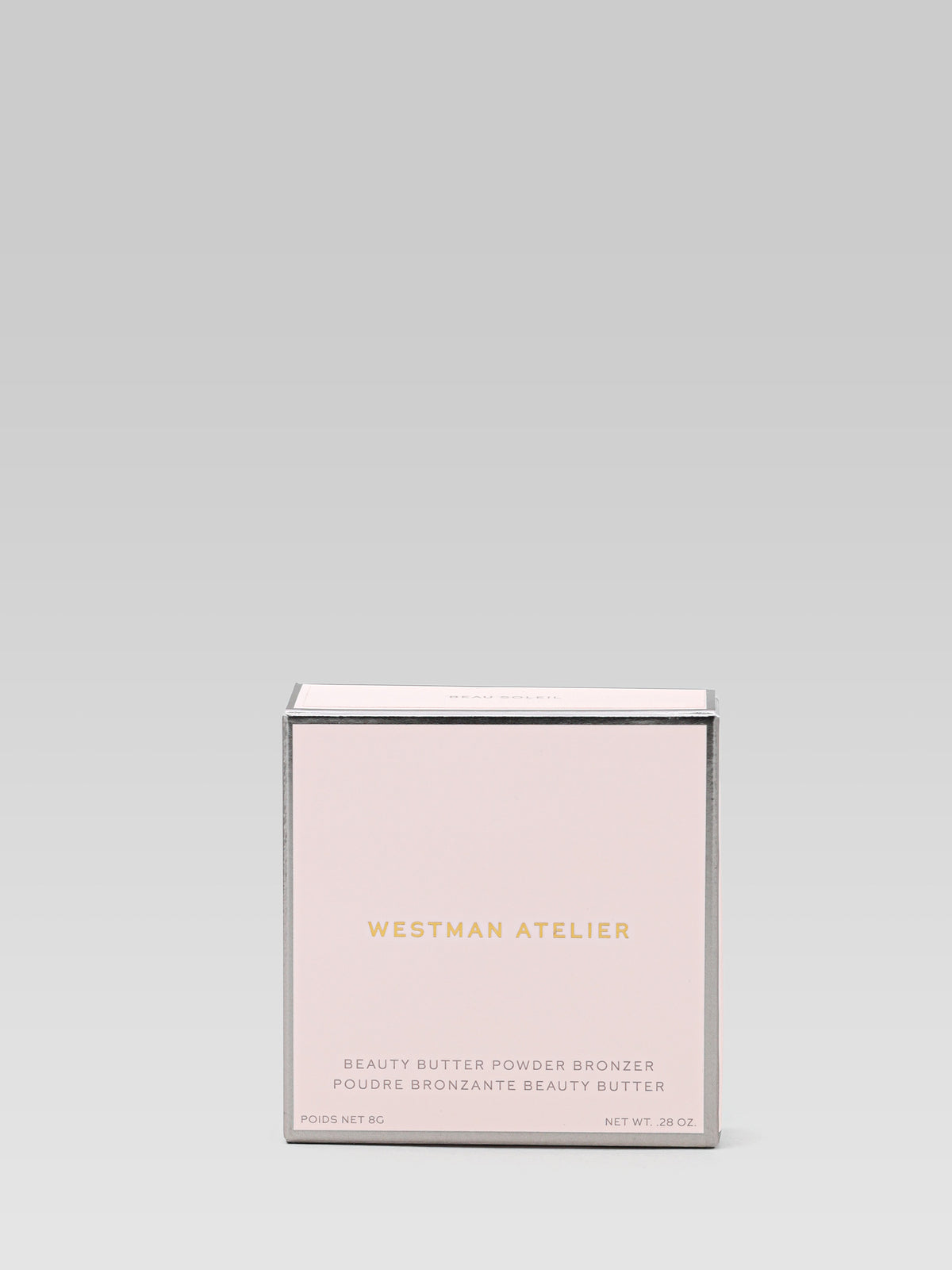 Westman Atelier Beauty Butter Powder Bronzer in light pink packaging