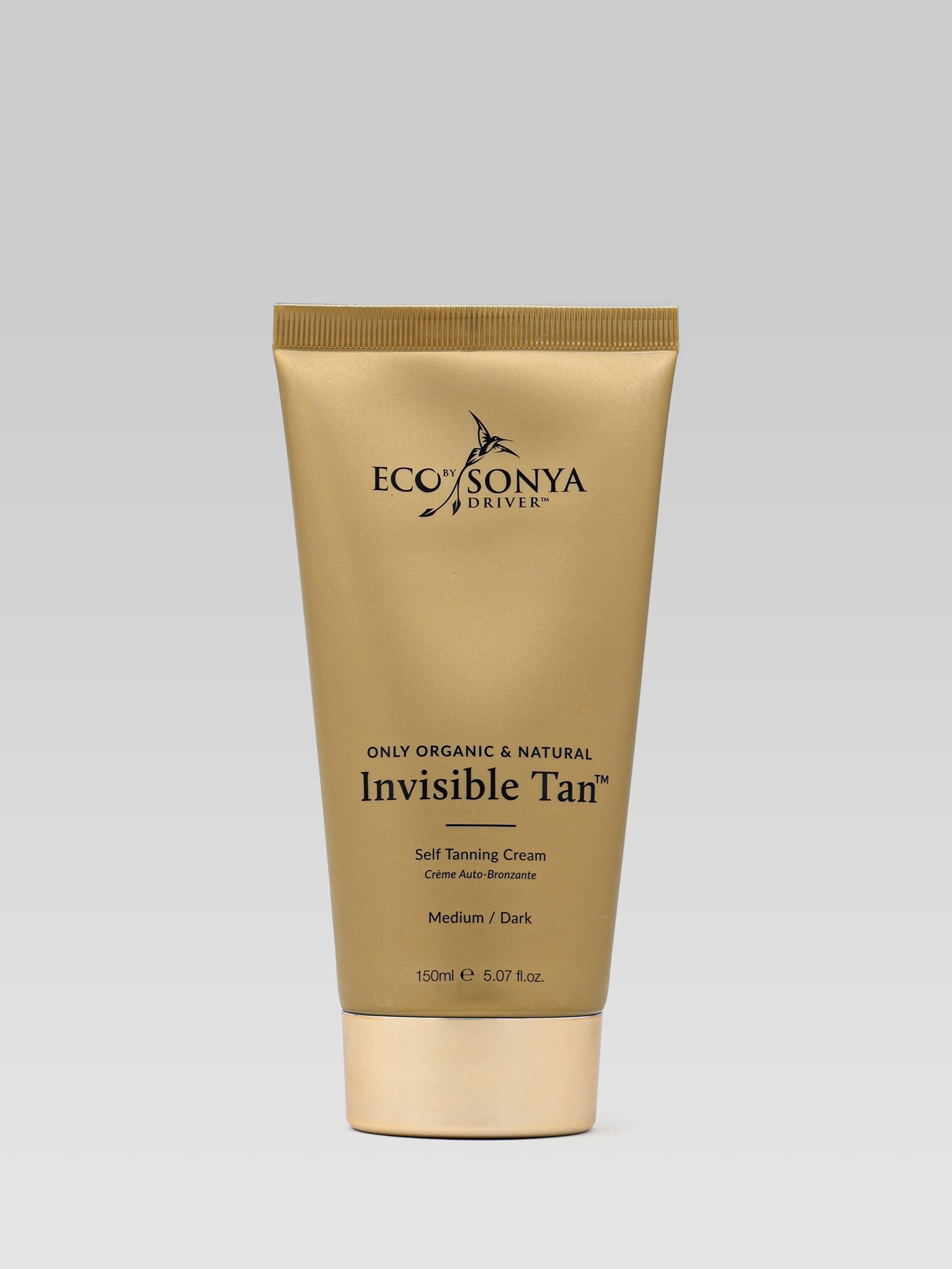 Product shot of eco by sonya Invisible Tan Only Organic and Natural Self Tanning Cream Medium / Dark Image greenlane