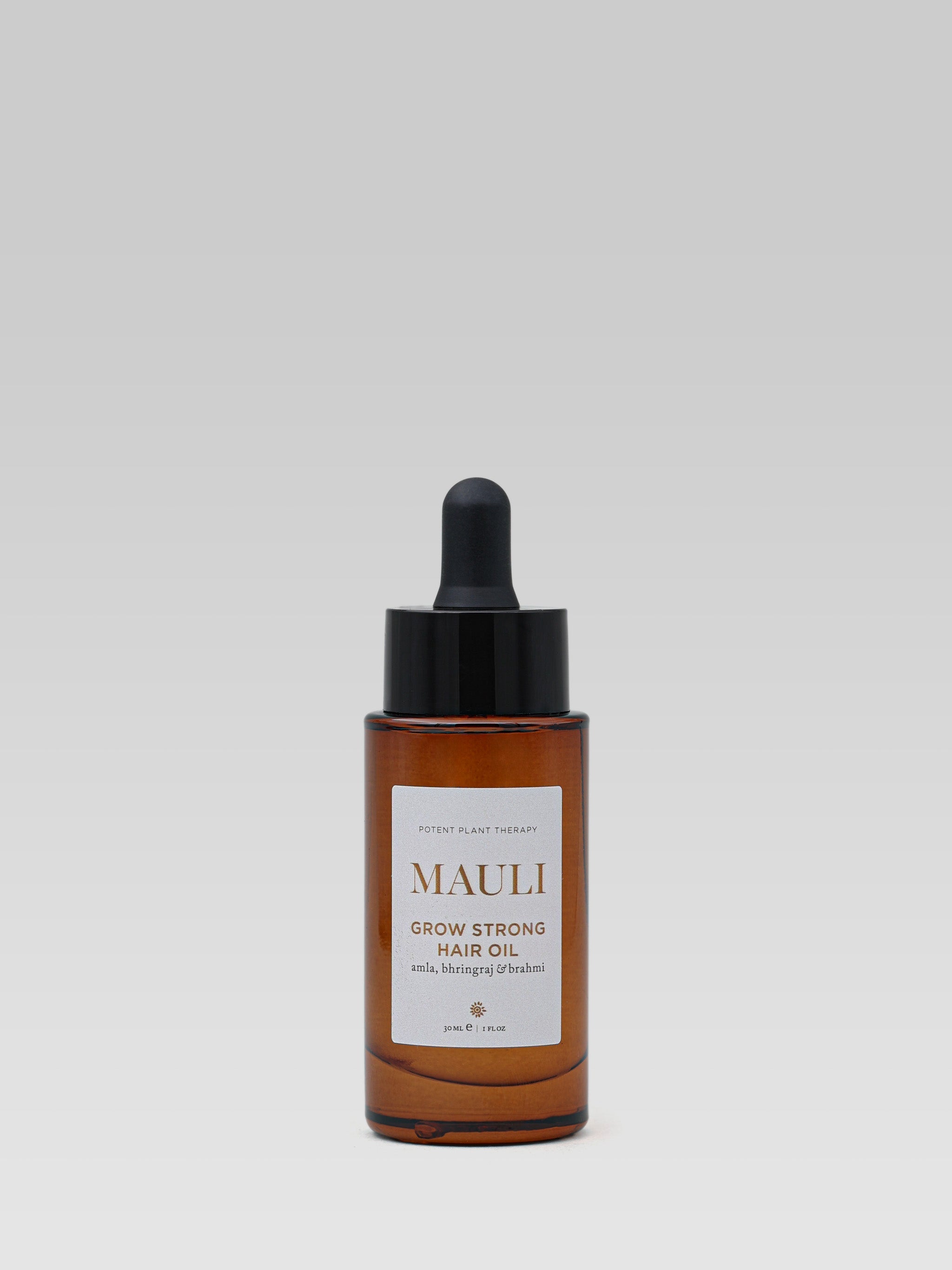 Product shot of Mauli Grow Strong Hair Oil Image greenlane