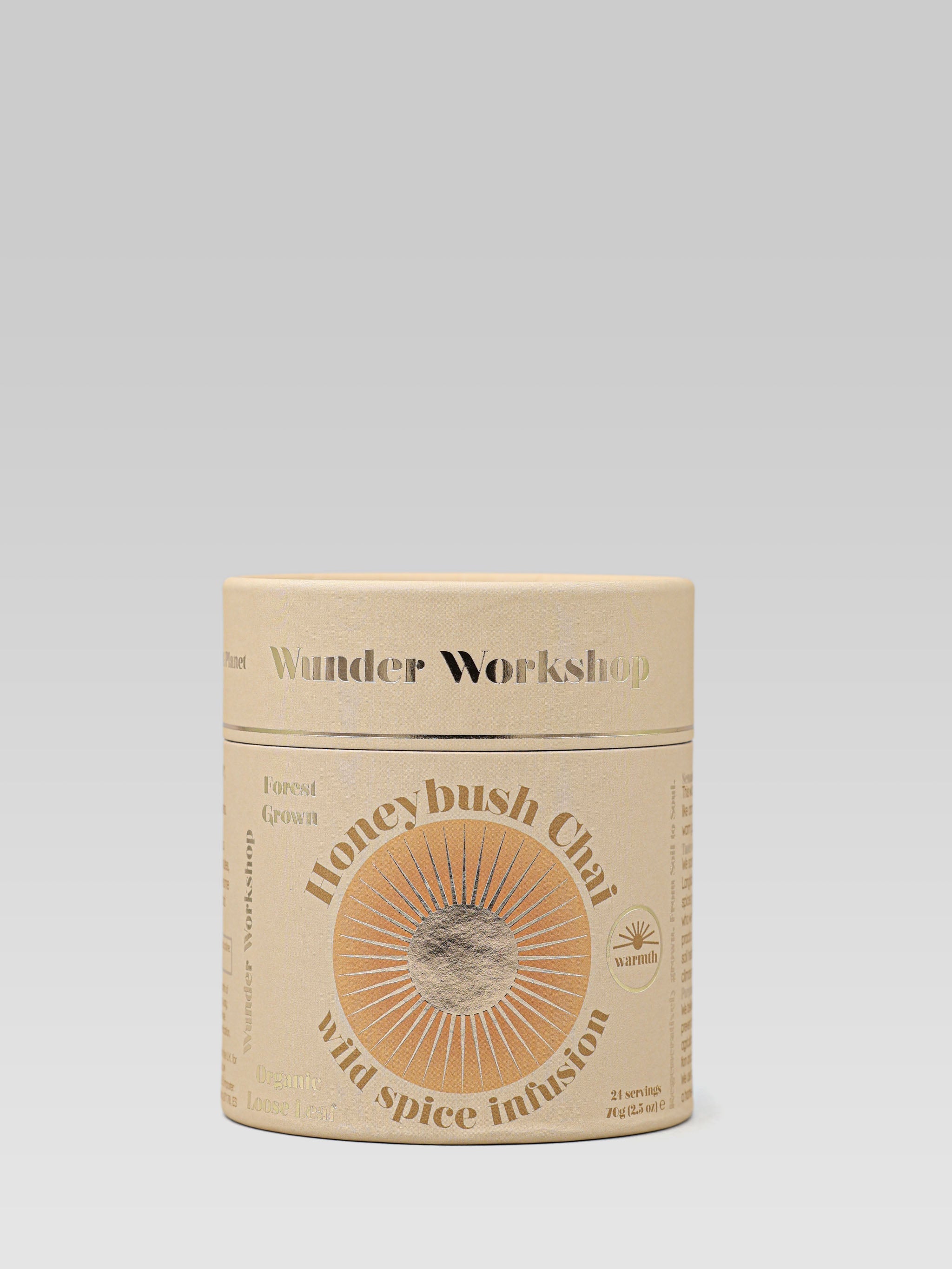 Product shot of Product shot of Wunder Workshop Honeybush Chai Wild Spice Infusion Image greenlane  Image greenlane