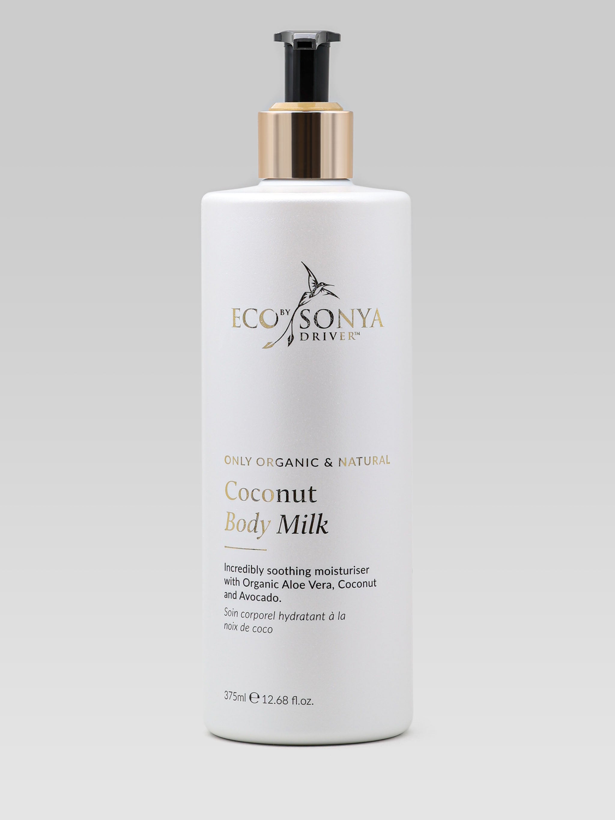 Product shot of eco by sonya Coconut Body Milk Image greenlane