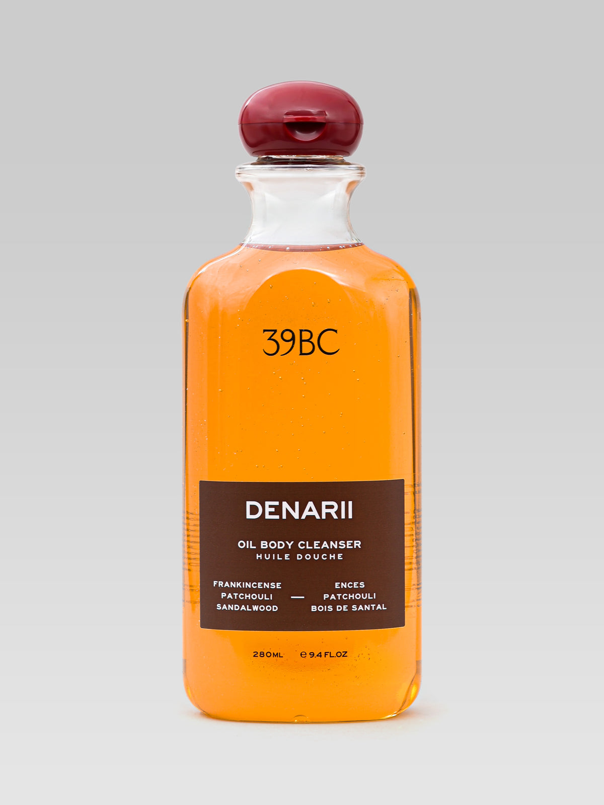 39BC Denarii Oil Body Cleanser product shot