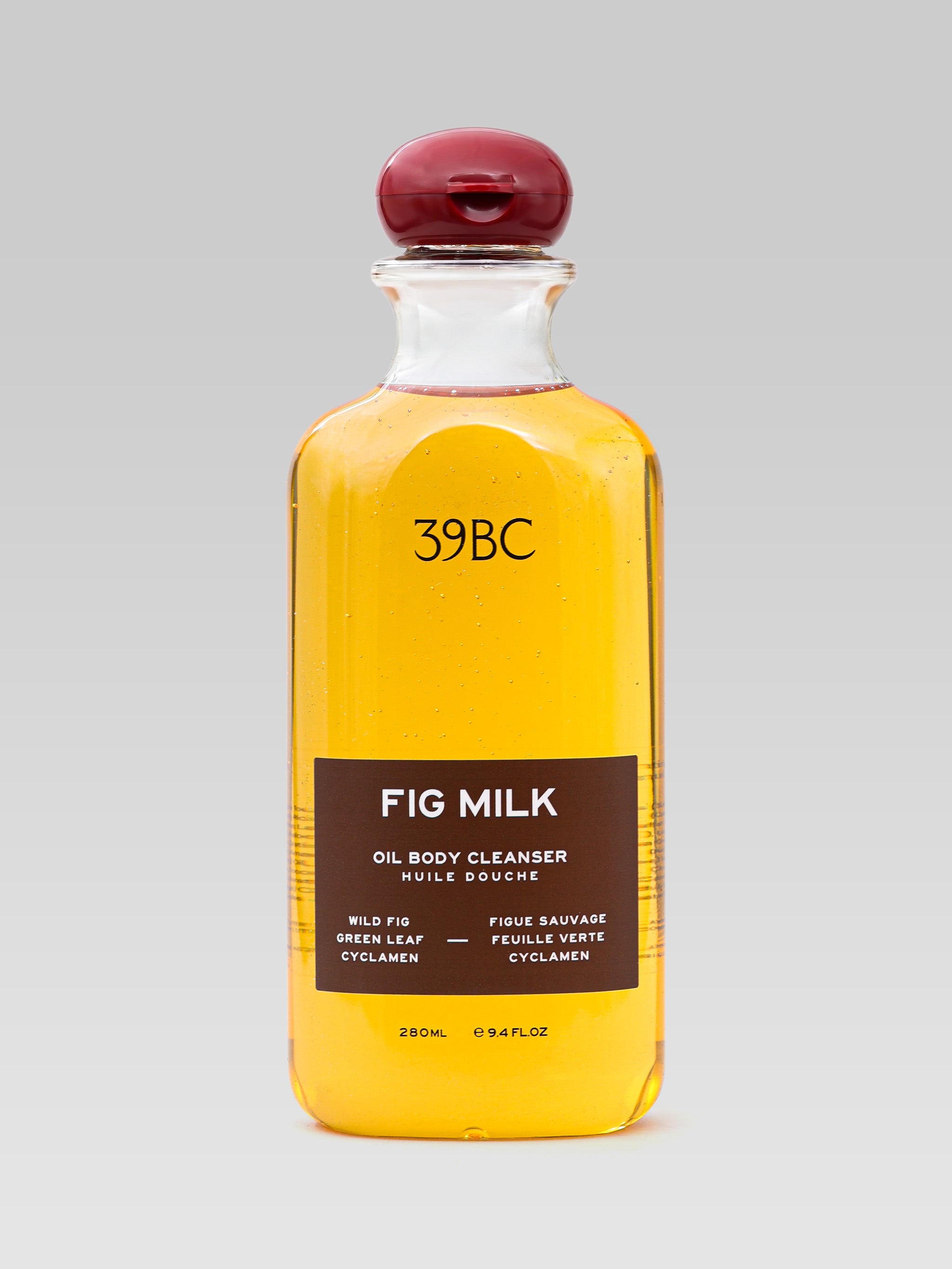 39BC Fig Milk Oil Body Cleanser product shot