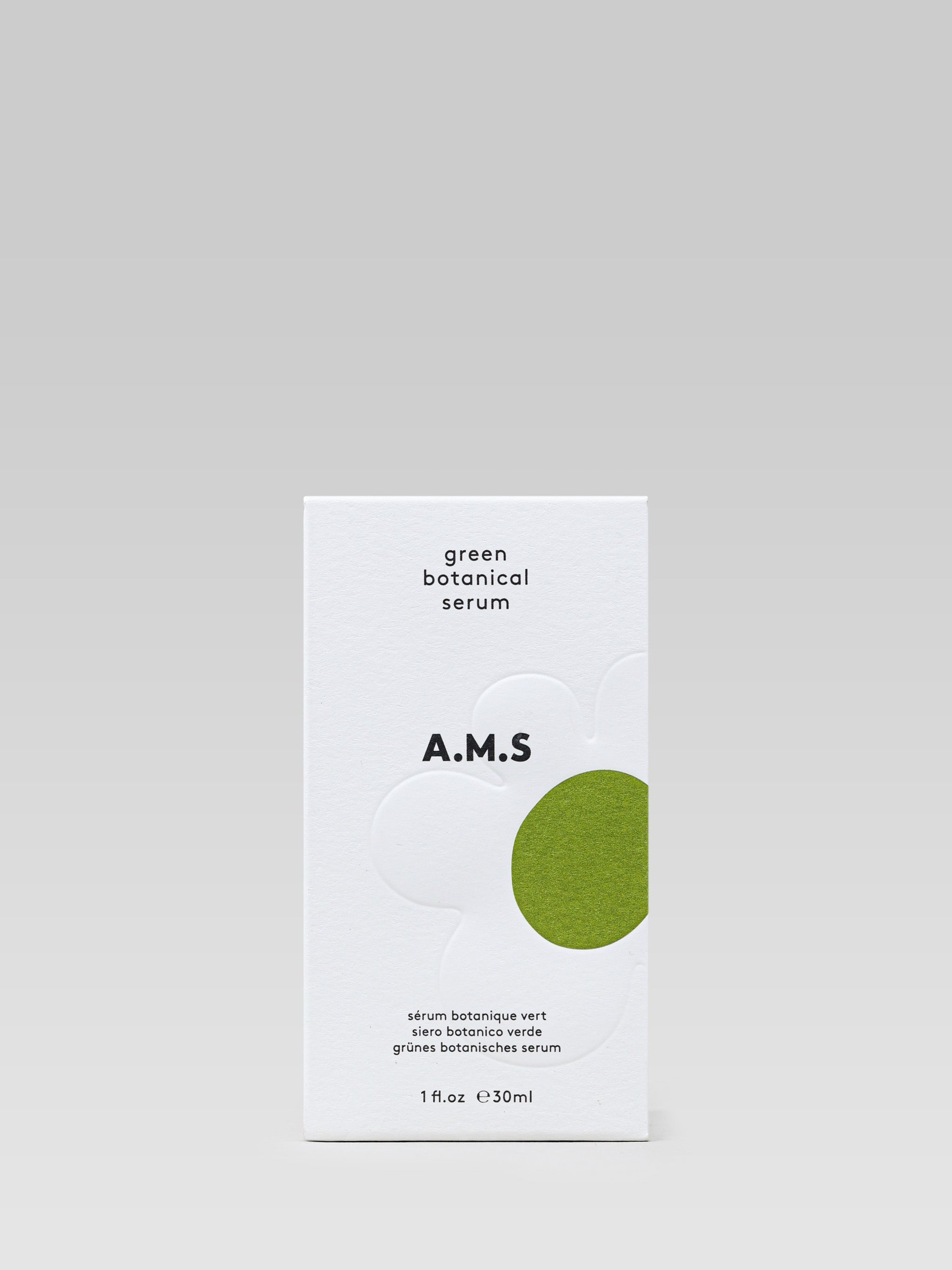 ACTIVIST Green Botanical Serum packaging