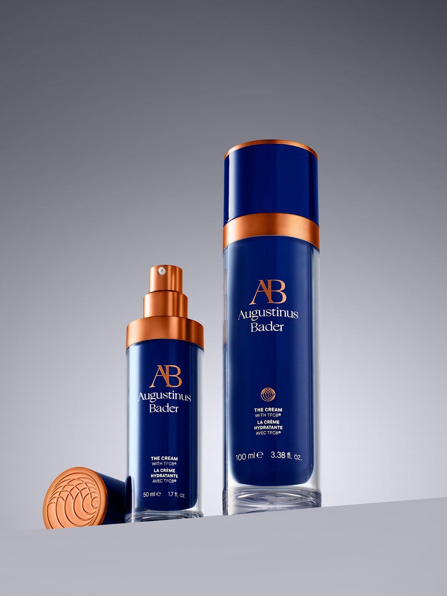 Augustinus Bader The Cream with TFC8 in 50ml and 100ml sizes