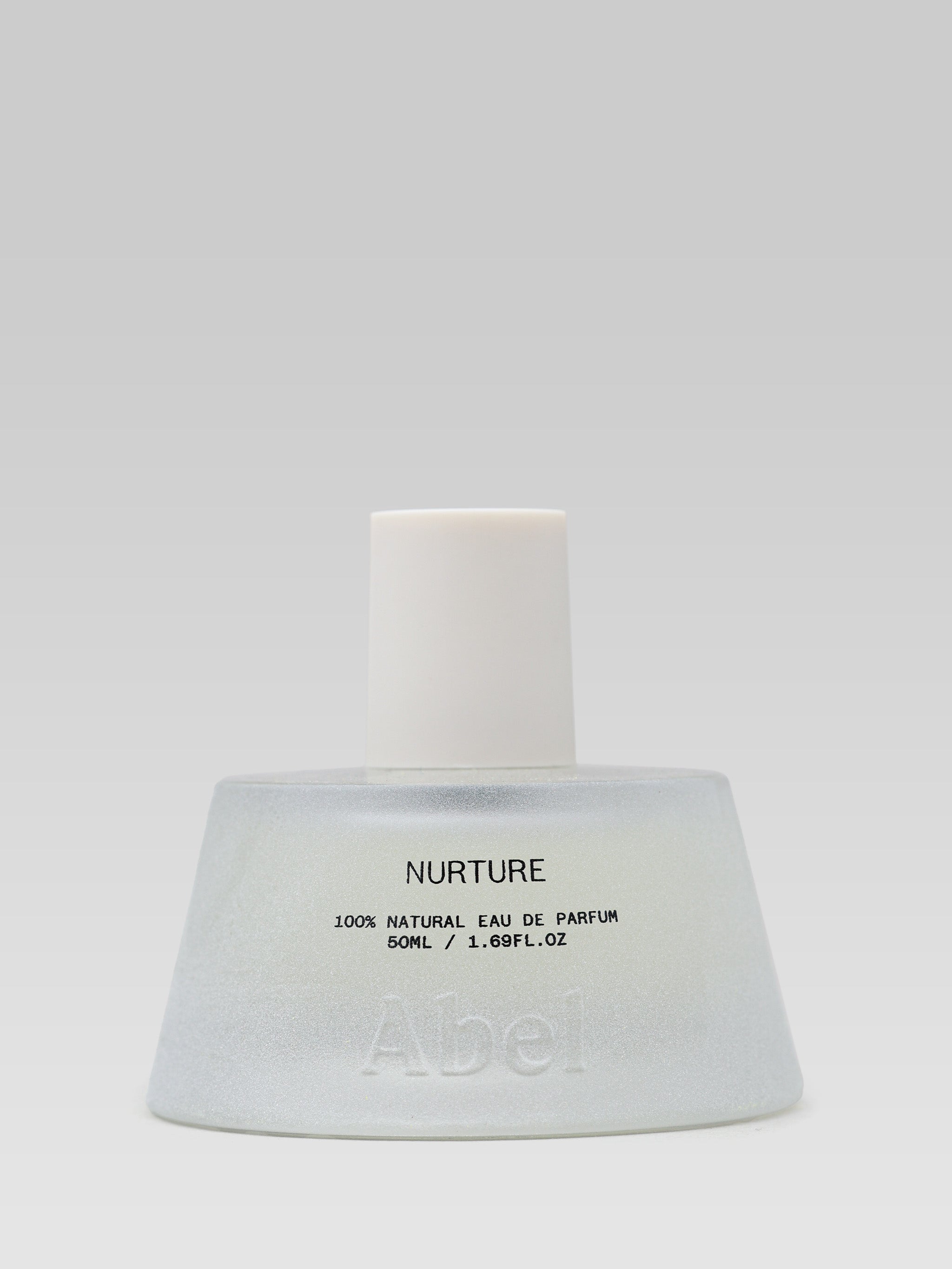 ABEL Nurture 50 ml travel-size Eau de Parfum bottle on white background